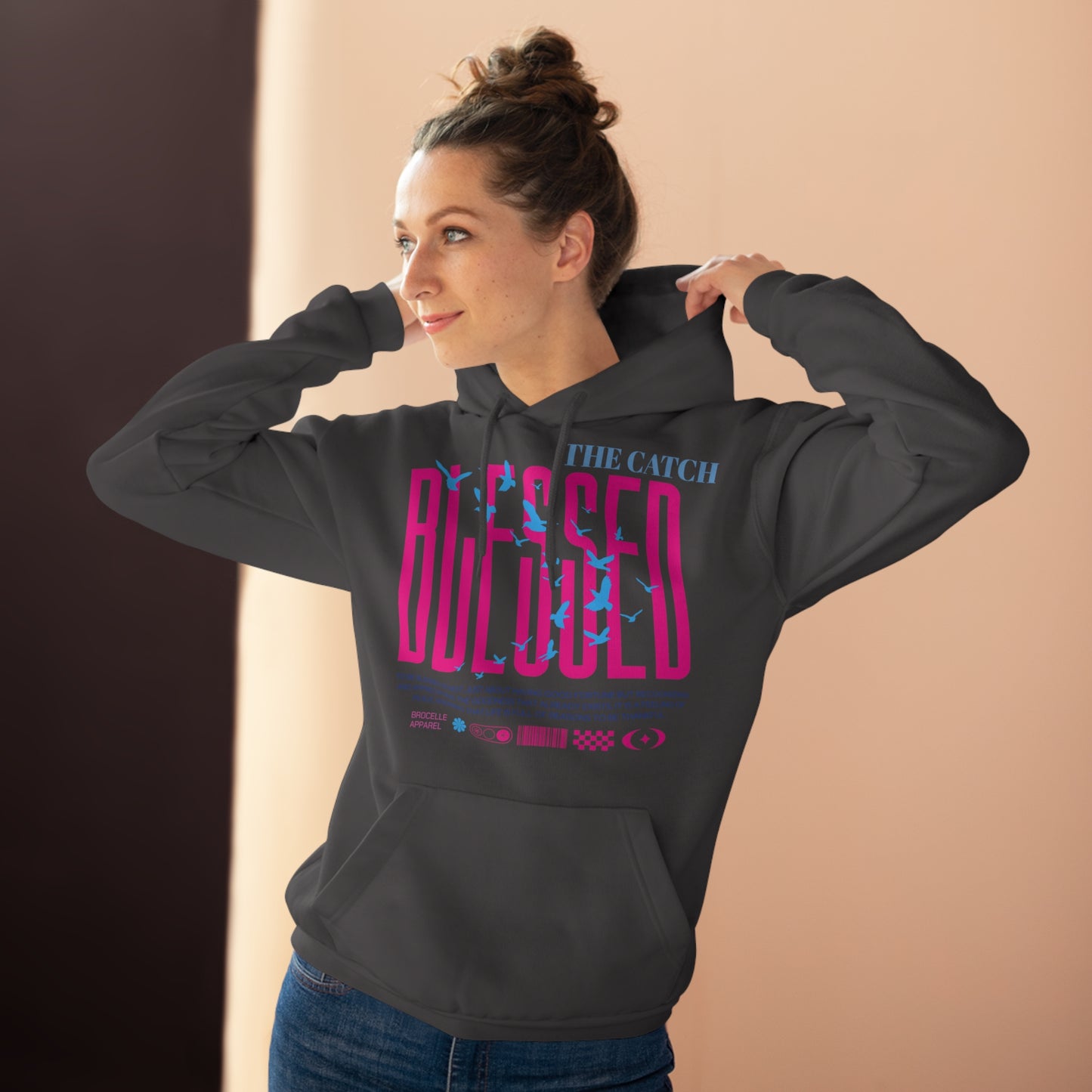 Blessed Pullover Hoodie - Comfy Spiritual Wear for Everyday Inspiration