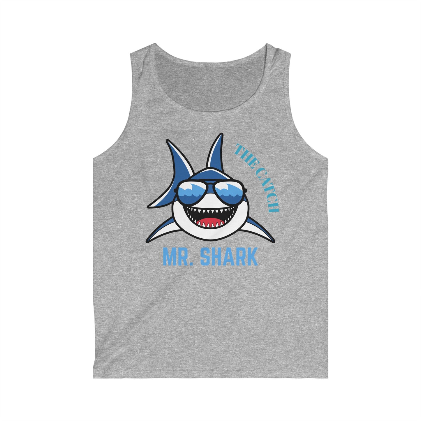Mr. Shark Summer Tank Top - Perfect for Beach Days & Parties - THE CATCH