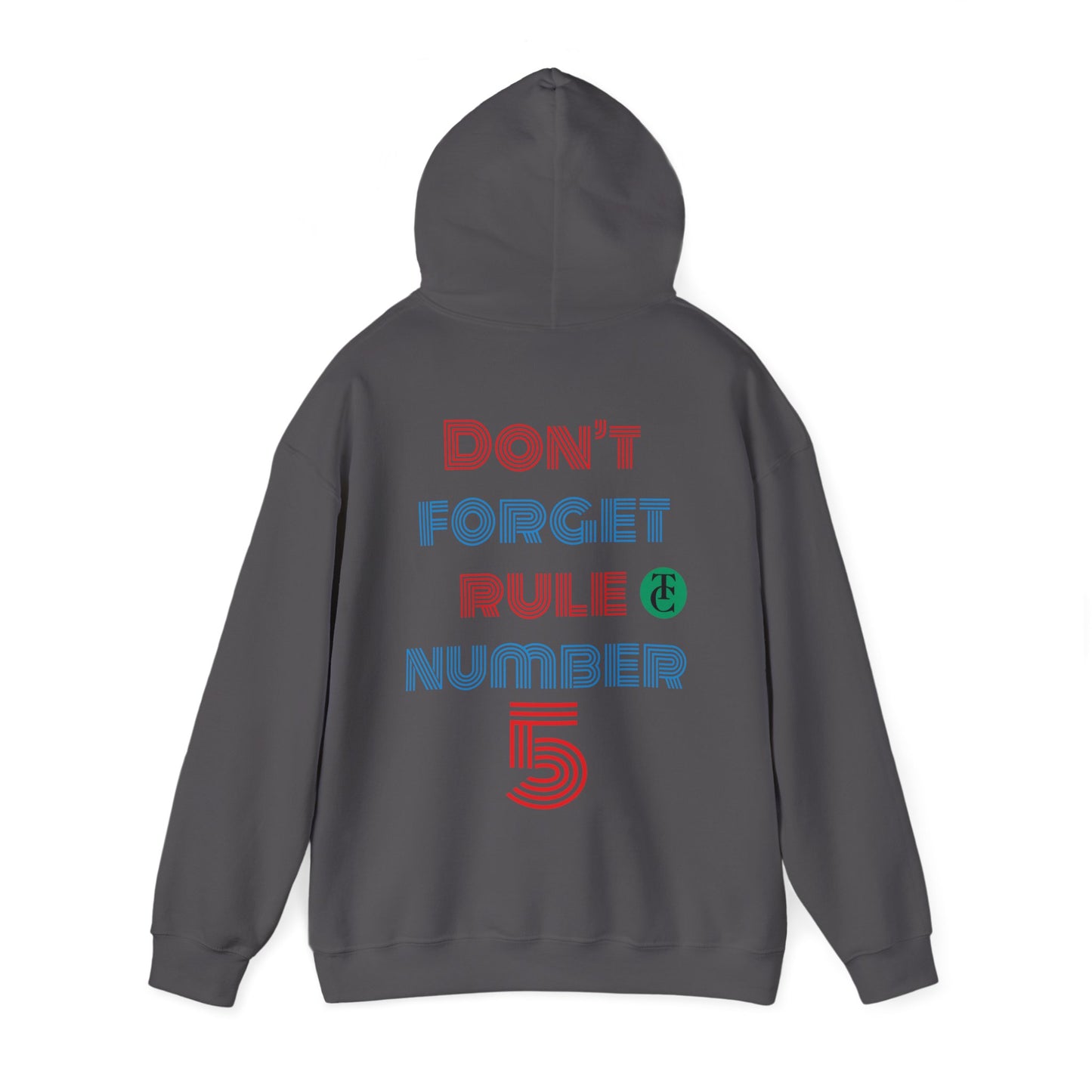 Stylish Reminder Hoodie - Perfect Gift for Friends, Casual Wear, Rule Number 5, Cozy Sweatshirt, Laid-back Fashion