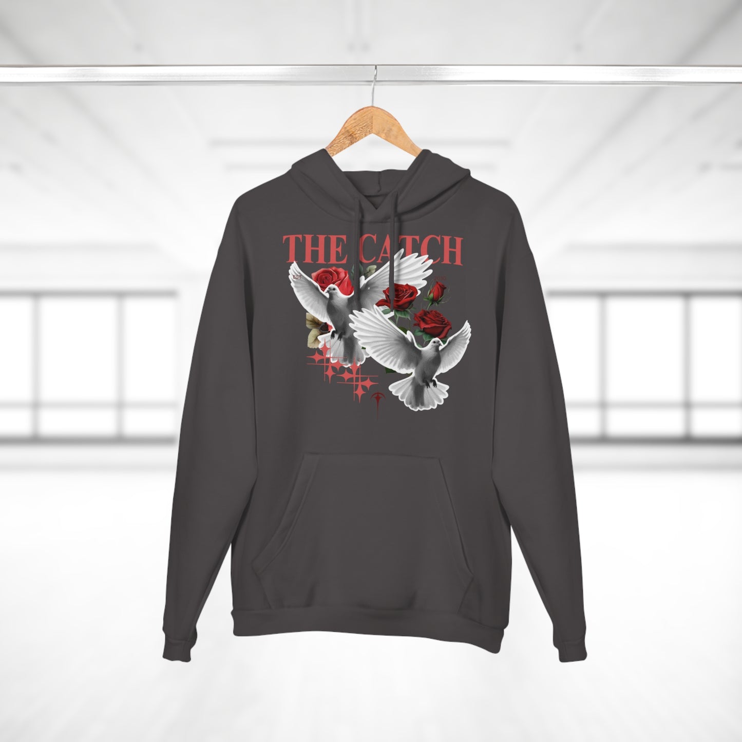 Stylish Pullover Hoodie with 'THE CATCH' Design - Perfect for Everyday Wear & Gift Ideas - THE CATCH