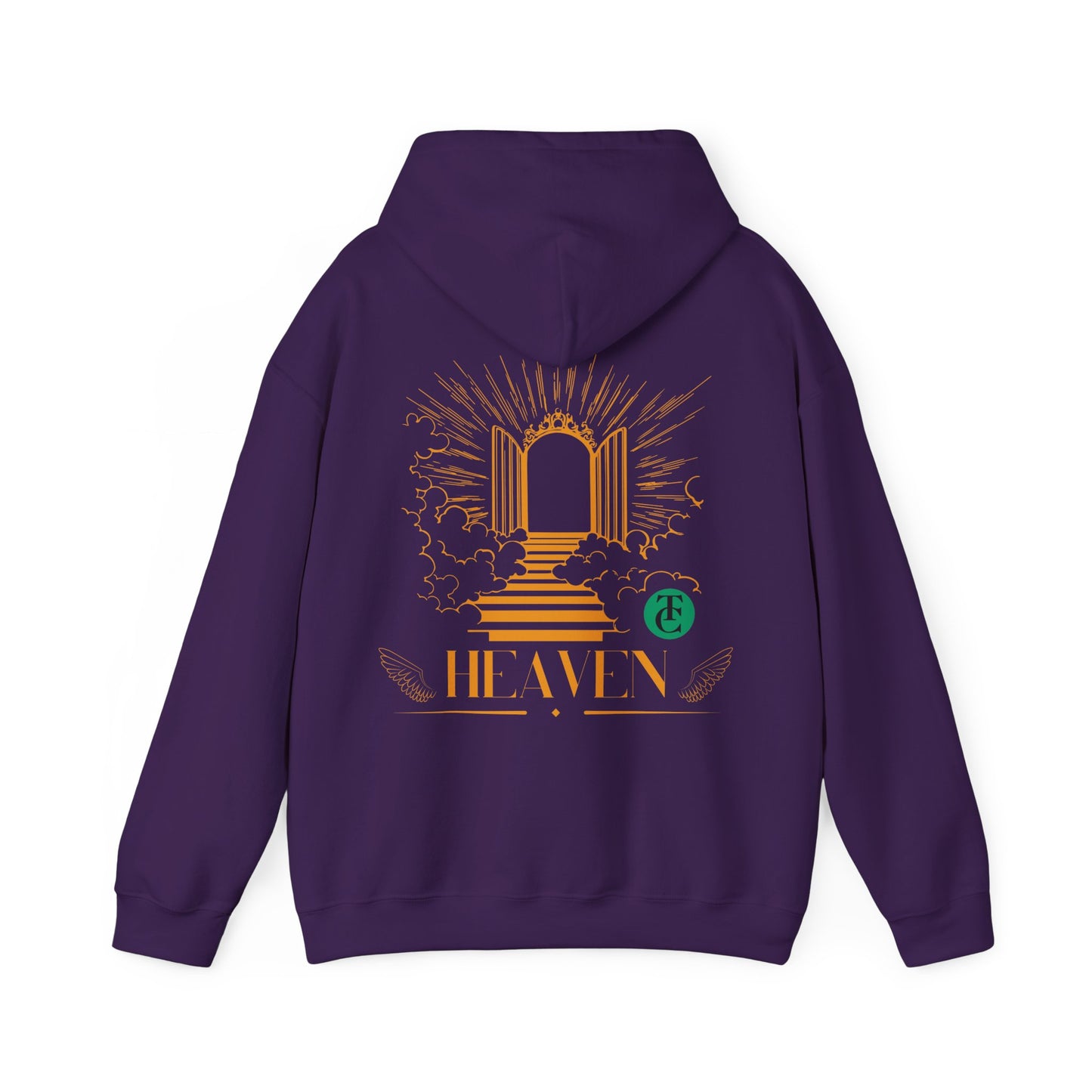 Heavenly Black Hoodie, Cozy Sweatshirt for All Seasons, Gift for Friends, Comfortable Layering, Casual Streetwear - THE CATCH