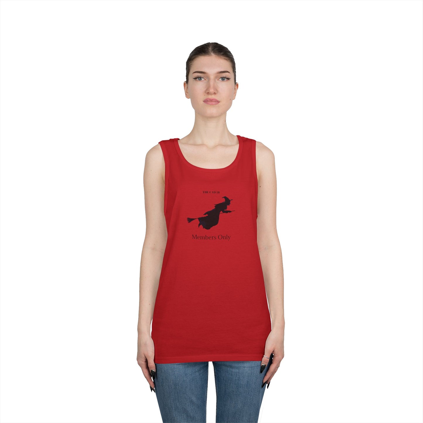 Woman's Heavy Cotton Tank Top - THE CATCH