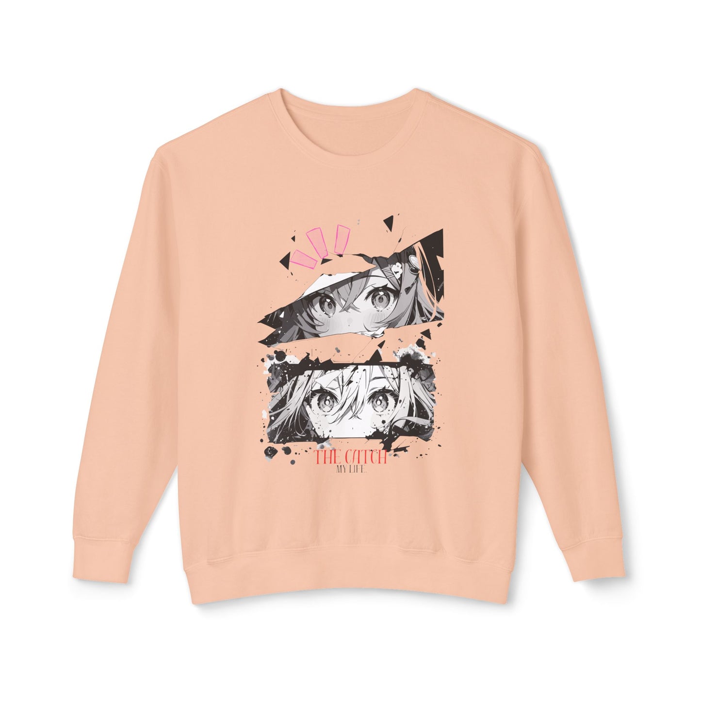 Anime Graphic Women's Lightweight Crewneck Sweatshirt - Perfect Gift for Fans