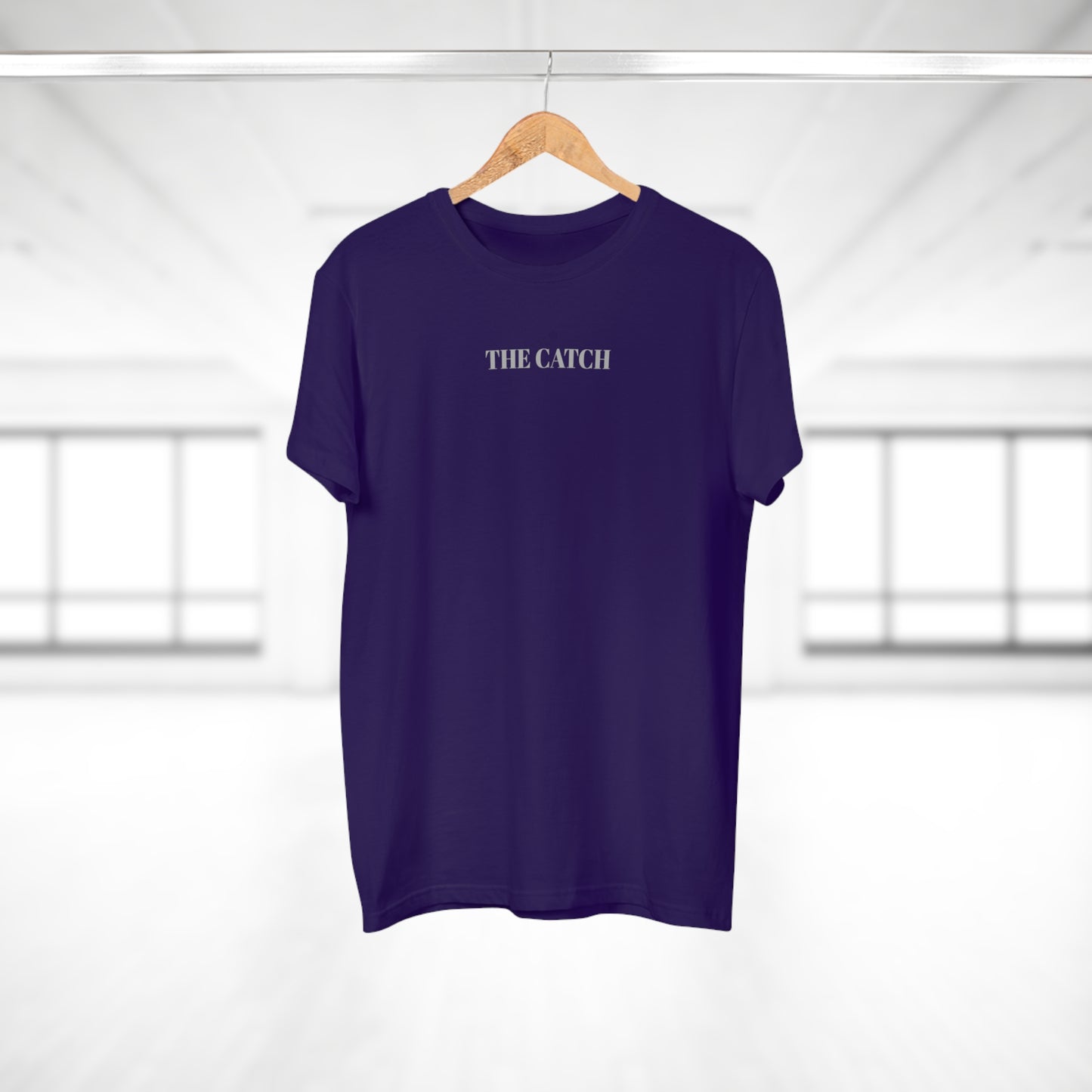 Men's Orange T-Shirt with 'The Catch' and Authentic Design - Perfect for Casual Wear & Gifts