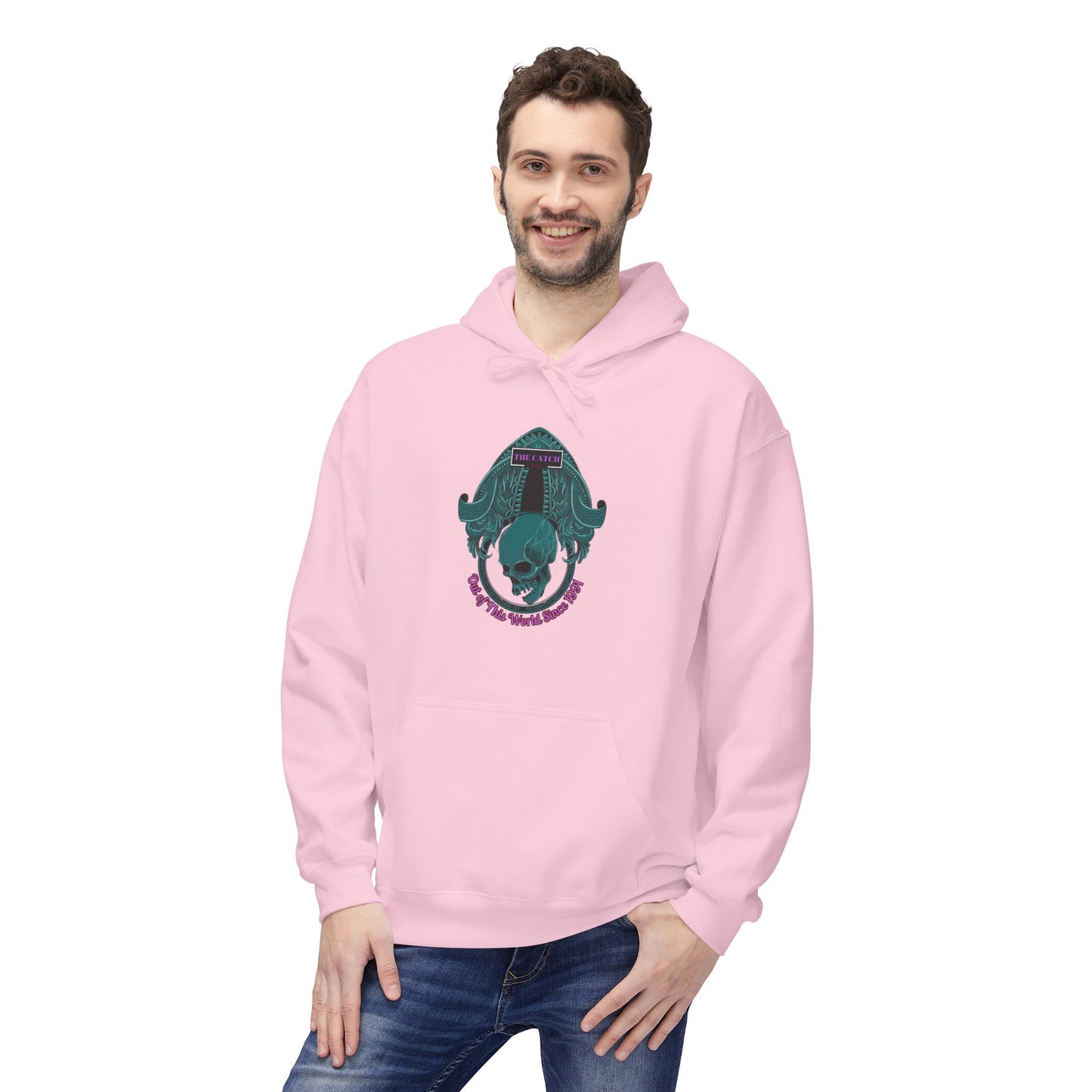 Midweight Fleece Hoodie - Unique Graphic Design for Cozy Comfort