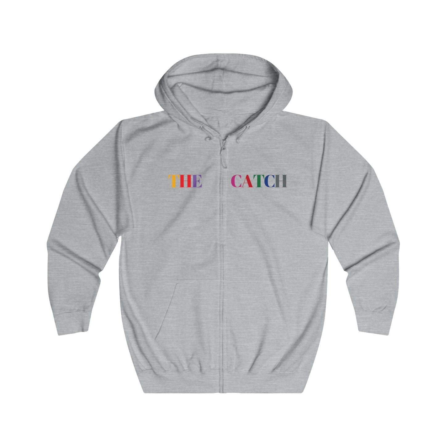 Urban Wild Full Zip Hoodie - Colorful Llama Graphic, Trendy Street Style - THE CATCH