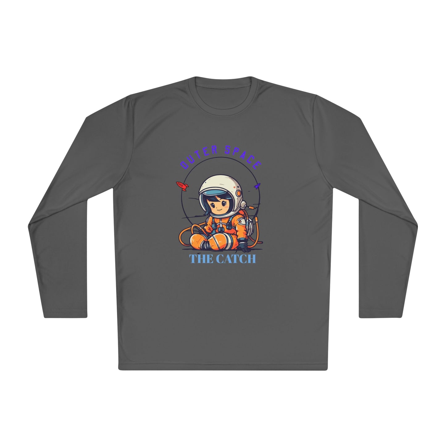Outer Space Astronaut Lightweight Long Sleeve Tee - THE CATCH