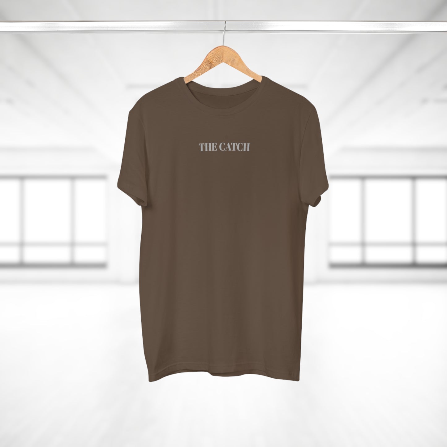 Men's Orange T-Shirt with 'The Catch' and Authentic Design - Perfect for Casual Wear & Gifts