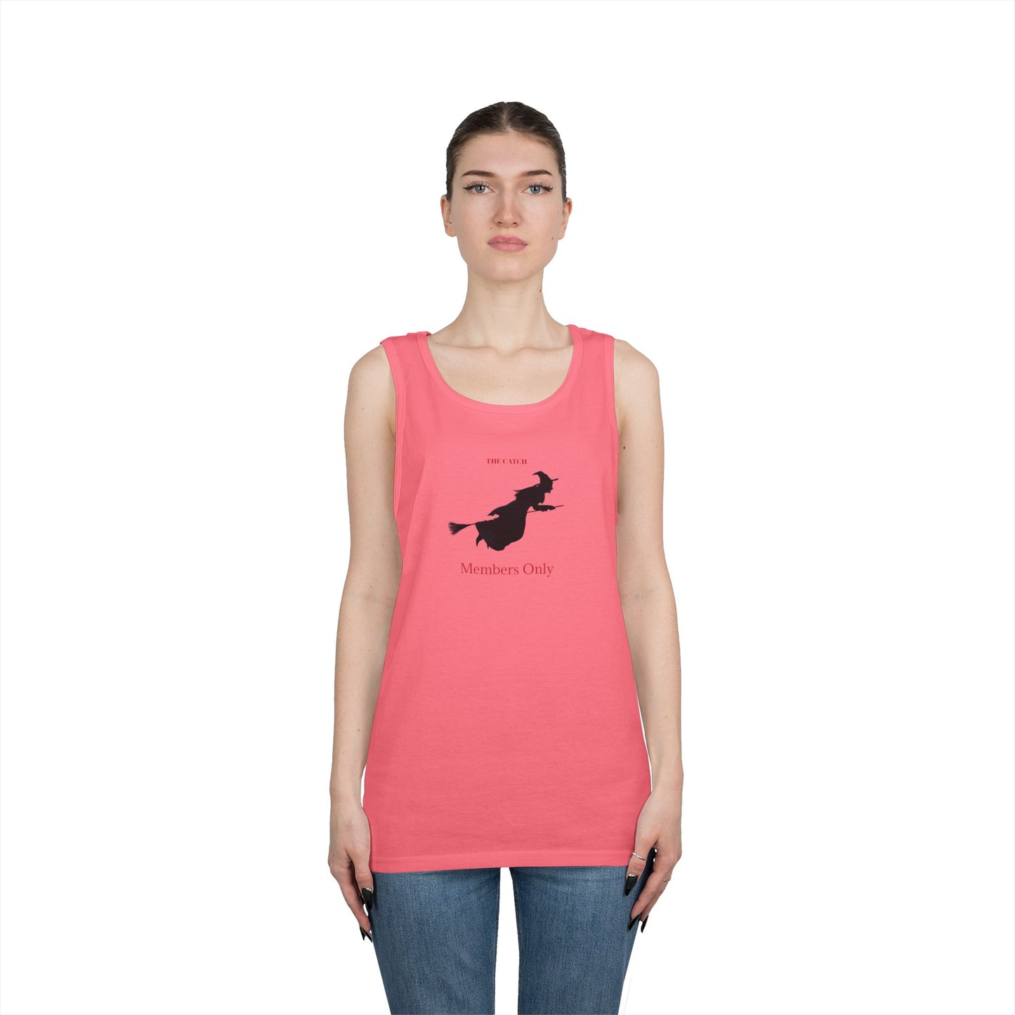 Woman's Heavy Cotton Tank Top - THE CATCH