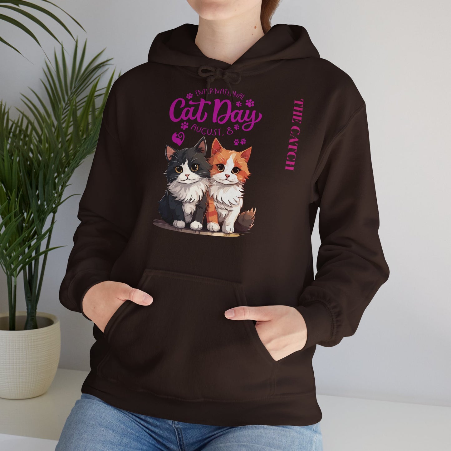 Cute Cat Day Hoodie - Celebrate Your Feline Friends!