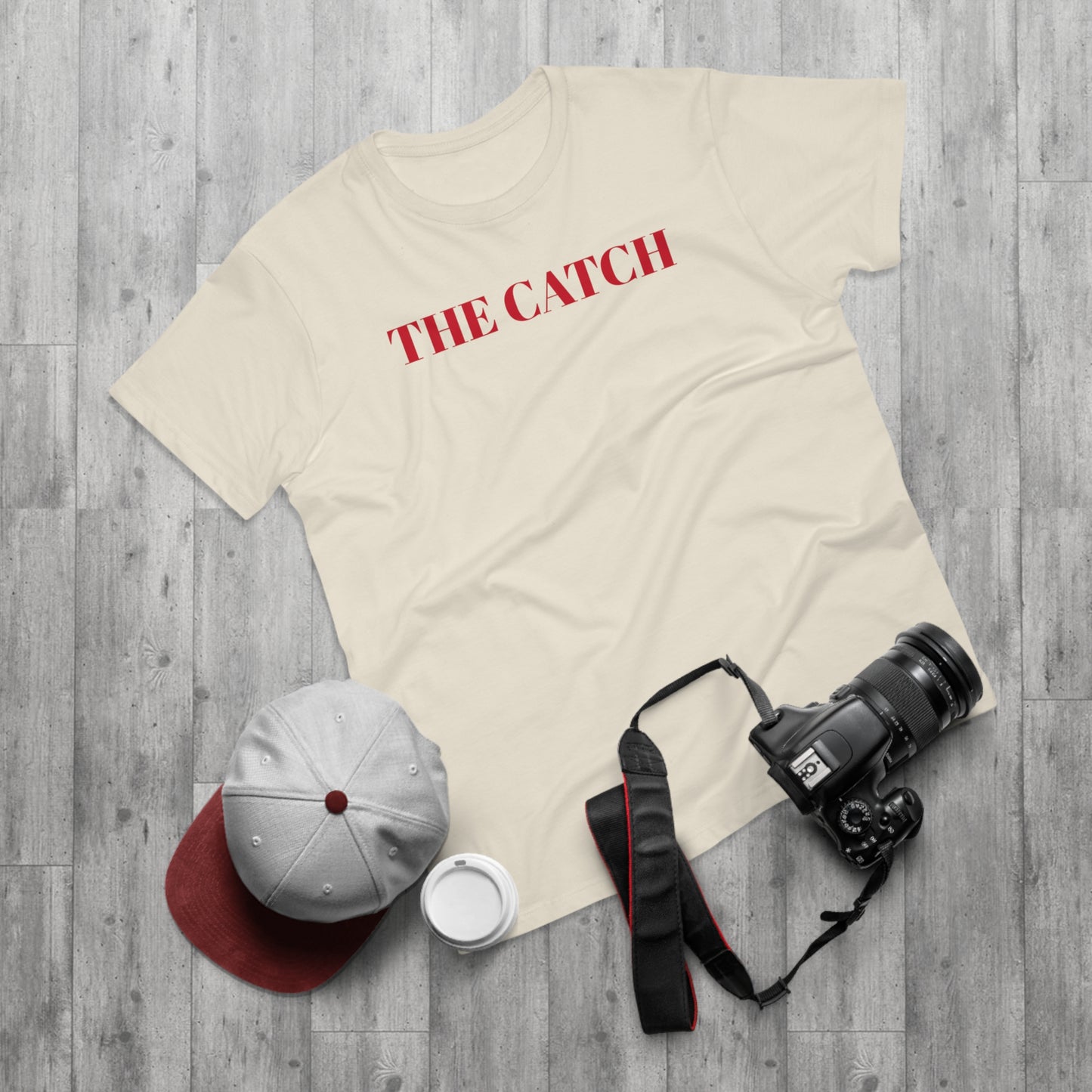 The Catch Graphic Men's T-Shirt - Stylish Casual Wear - THE CATCH