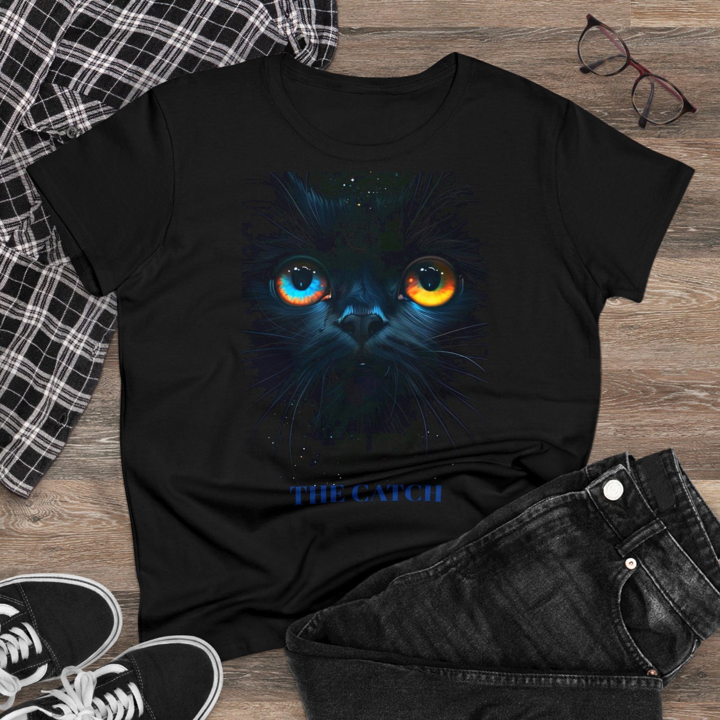 Women's Midweight Cotton Tee - THE CATCH