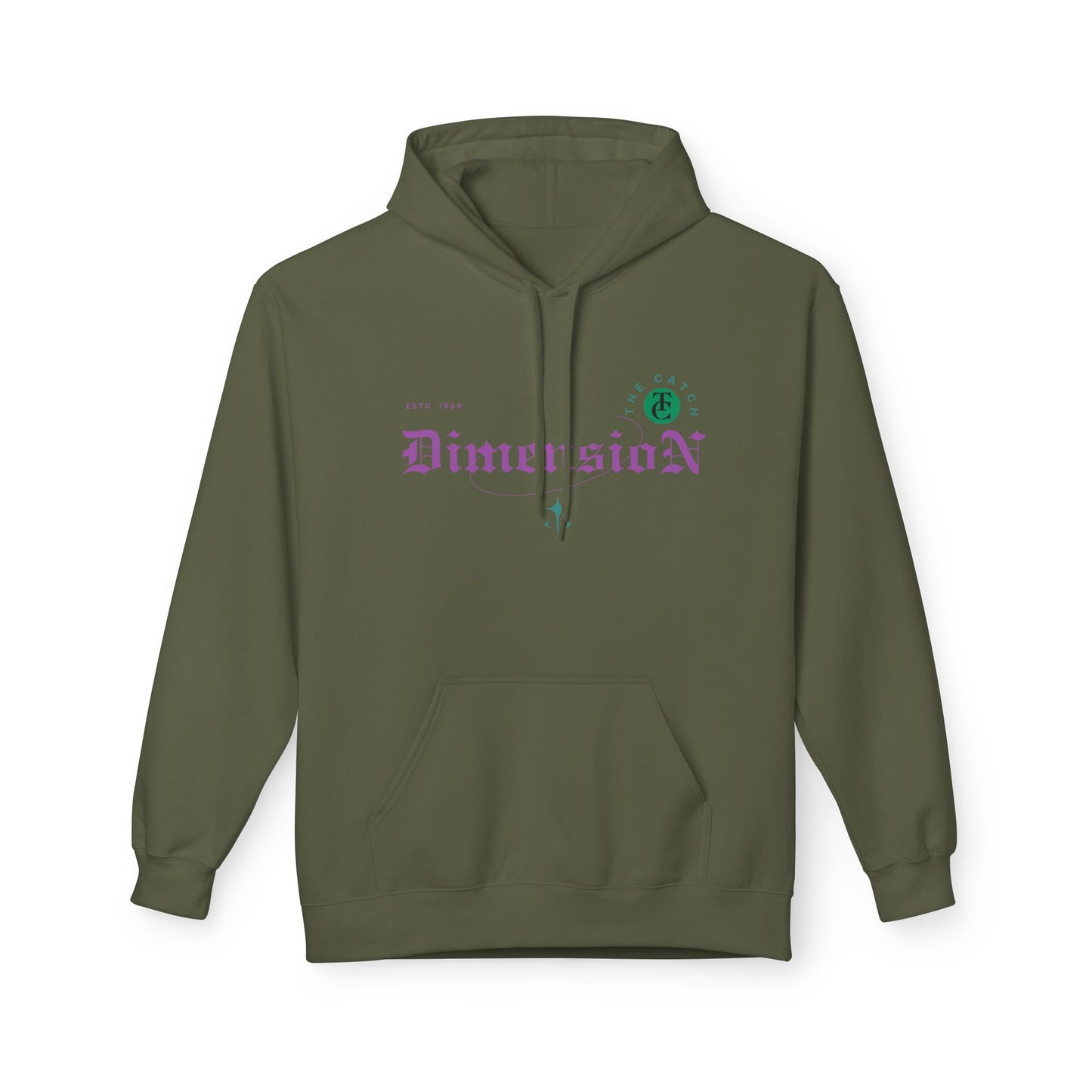 Cosmic Dimension Hoodie | Softstyle Fleece Wear, Unique Graphic Pullover, Gift for Astronomers, Casual Streetwear - THE CATCH