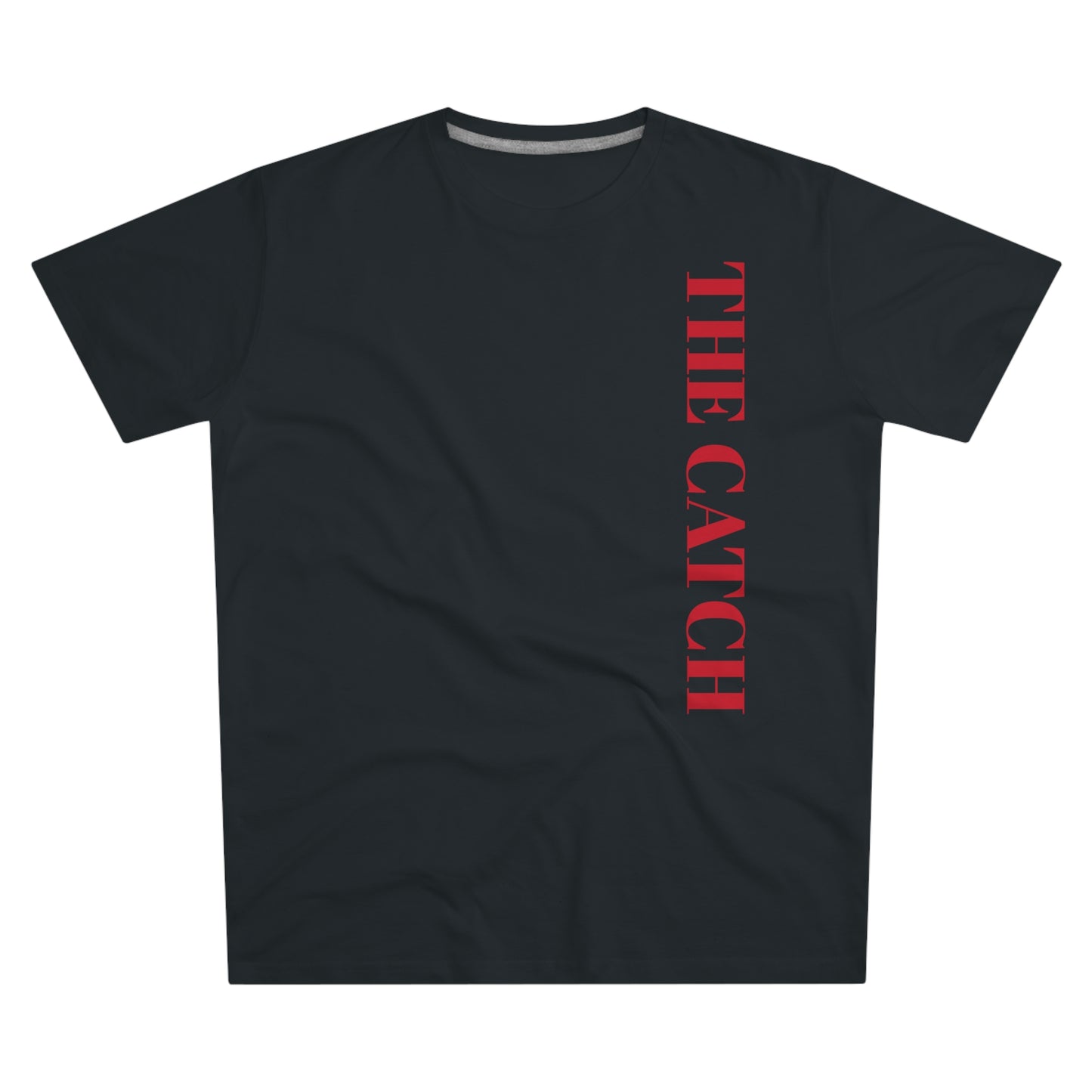 Men's Modern-Fit Tee - Stylish Casual Tee with "THE CATCH" Design