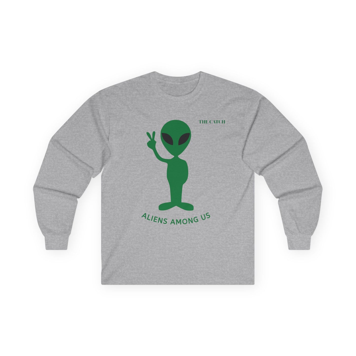 Aliens Among Us Long Sleeve Tee - Ultra Cotton