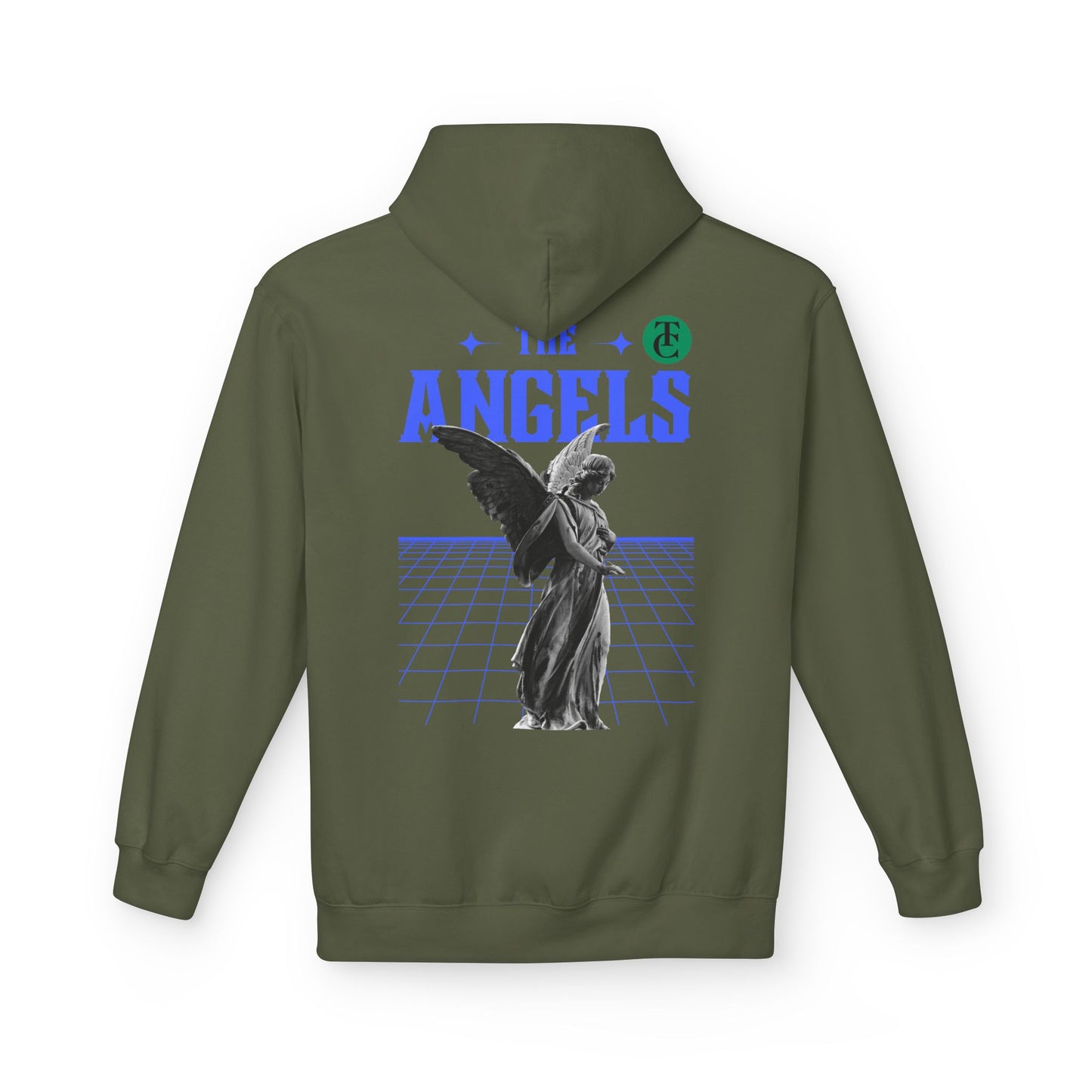 Angels Graphic Hoodie -Midweight Softstyle Fleece for Casual Comfort - THE CATCH