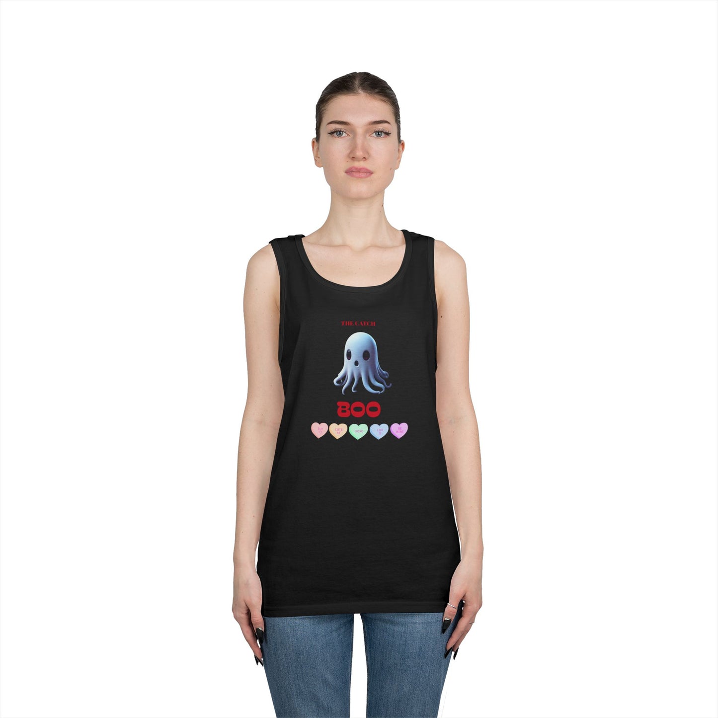 Woman's Heavy Cotton Tank Top - THE CATCH