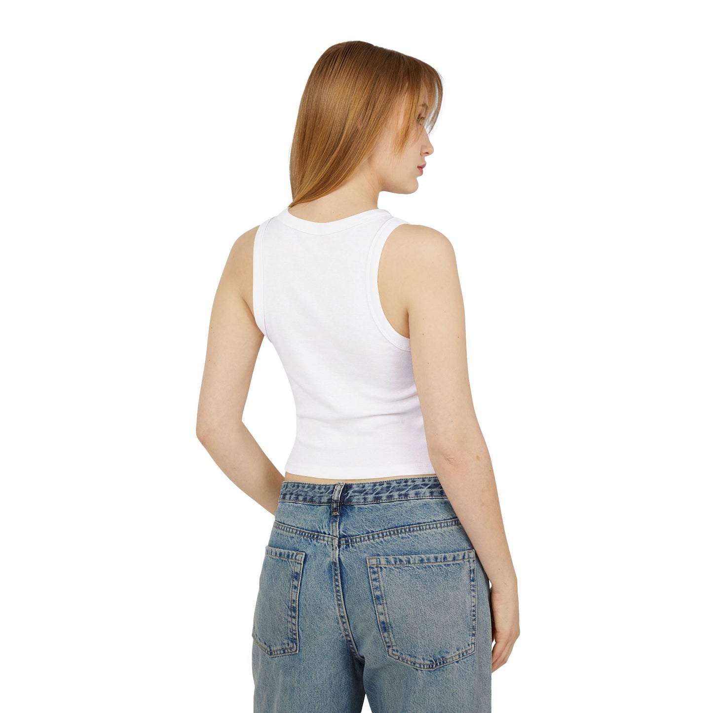 Women's Micro Rib Racer Tank Top - THE CATCH