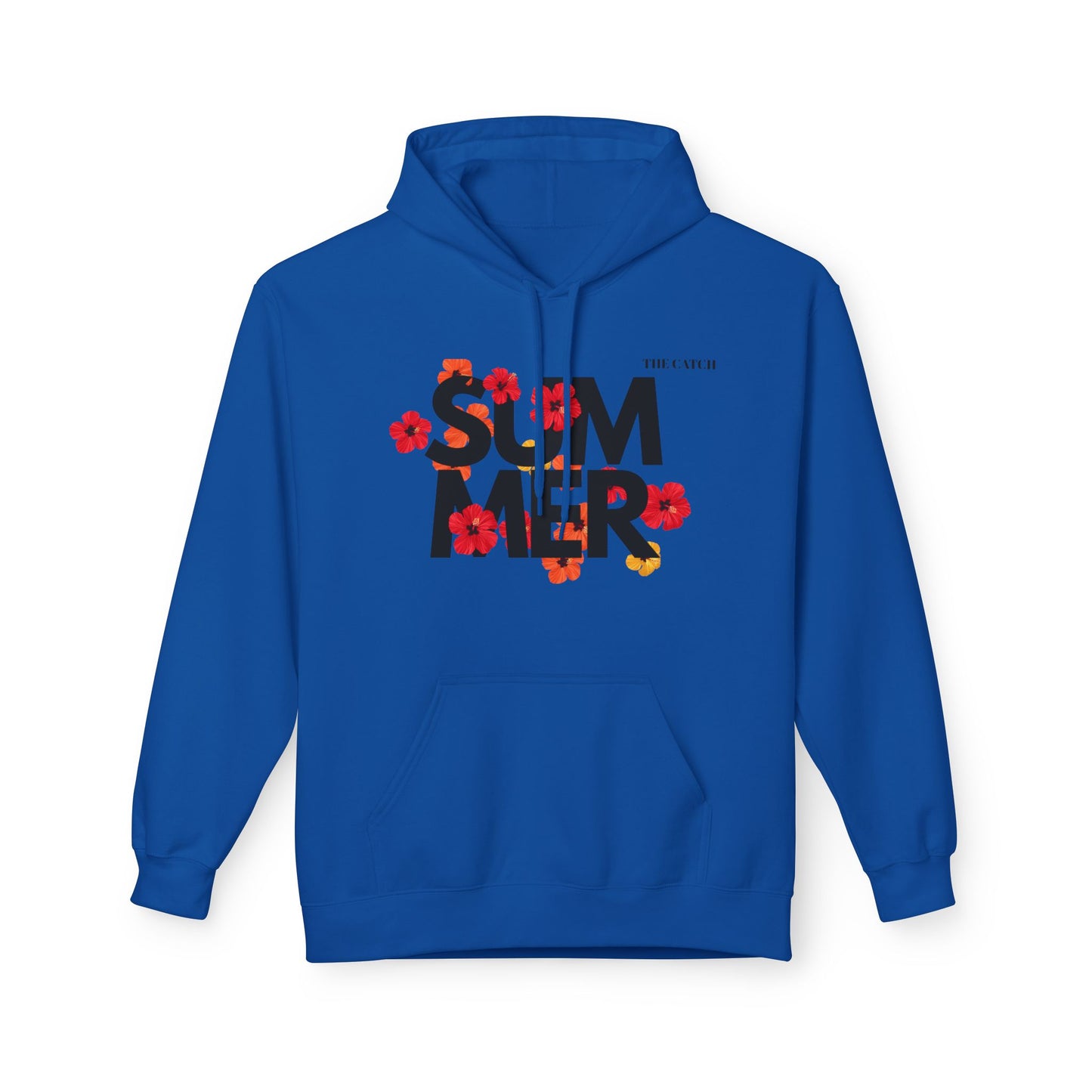 Summer Vibes Floral Hoodie - Midweight Fleece - THE CATCH
