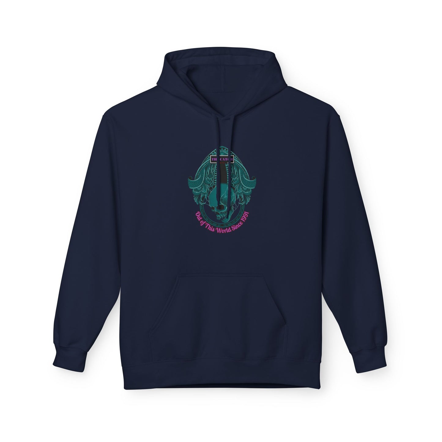 Midweight Fleece Hoodie - Unique Graphic Design for Cozy Comfort - THE CATCH