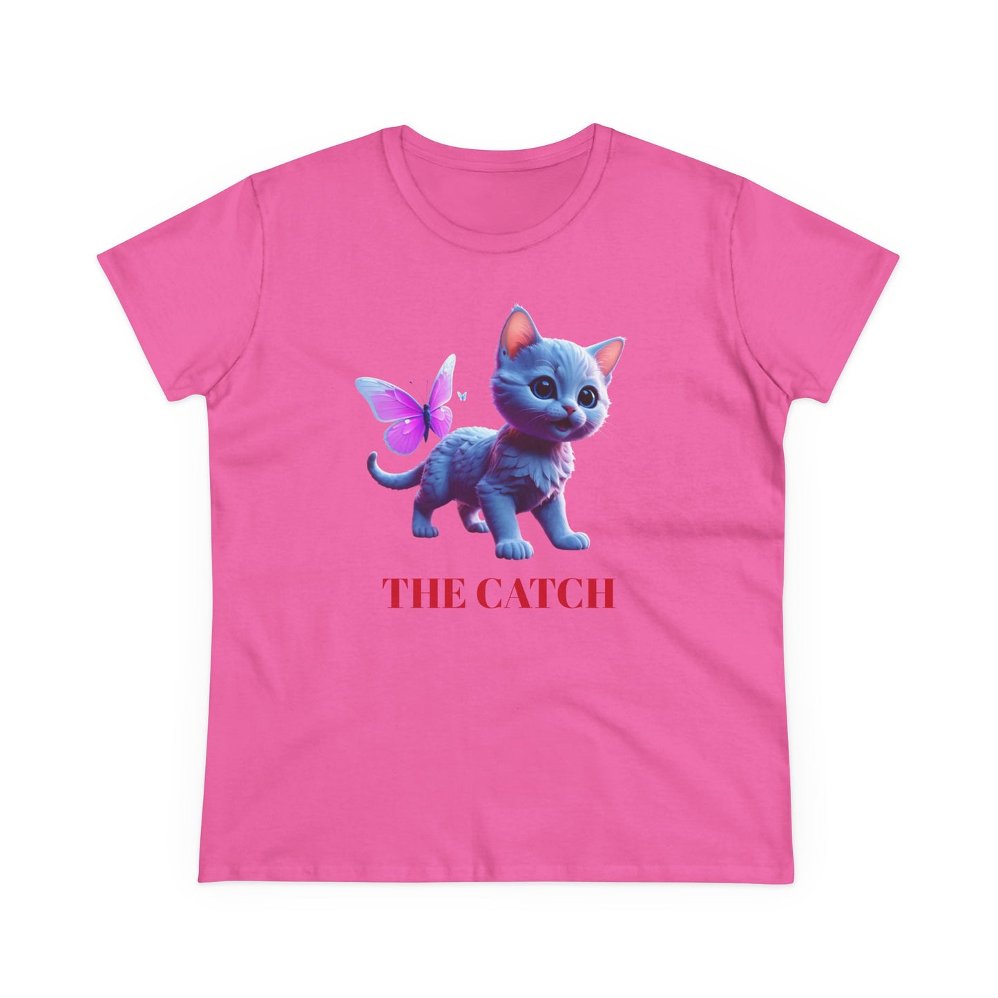 Women's Midweight Cotton Tee - THE CATCH