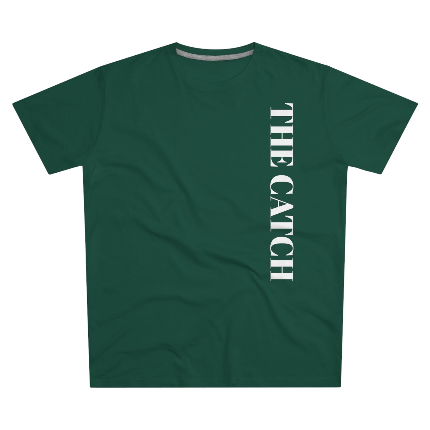 Men's Modern-Fit Tee - Stylish Casual Tee with "THE CATCH" Design