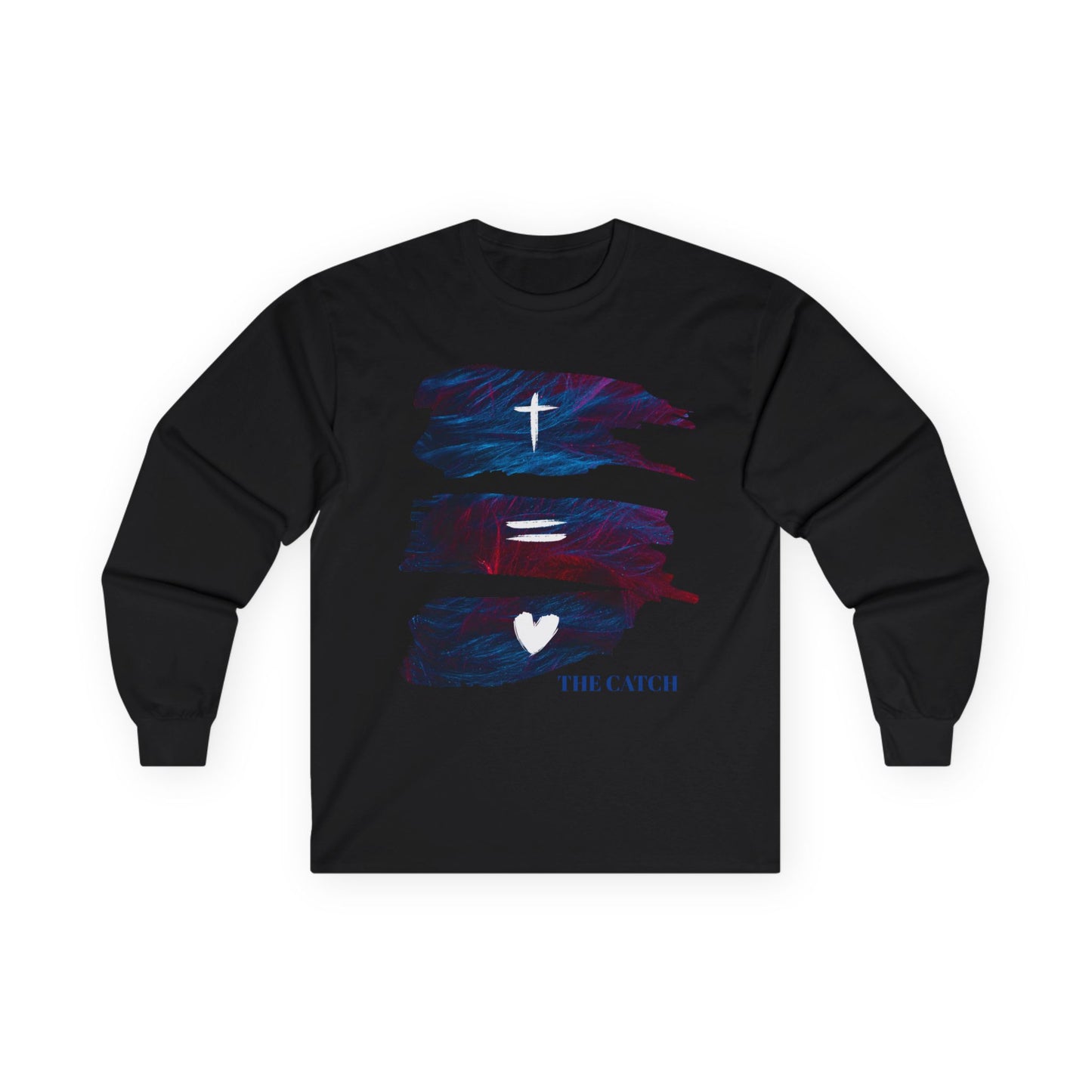 Inspirational Long Sleeve Tee - "The Catch" Design