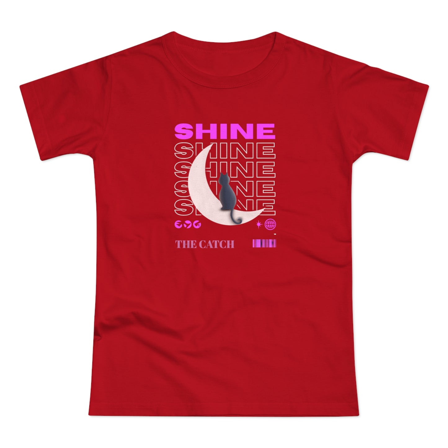 Shine Women's T-Shirt - Trendy Graphic Tee for Everyday Style - THE CATCH