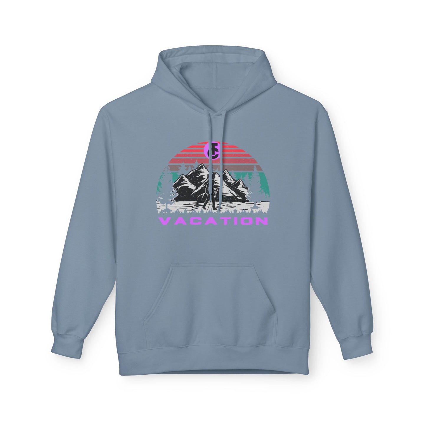 Vacation Vibes Fleece Hoodie - Softstyle - THE CATCH