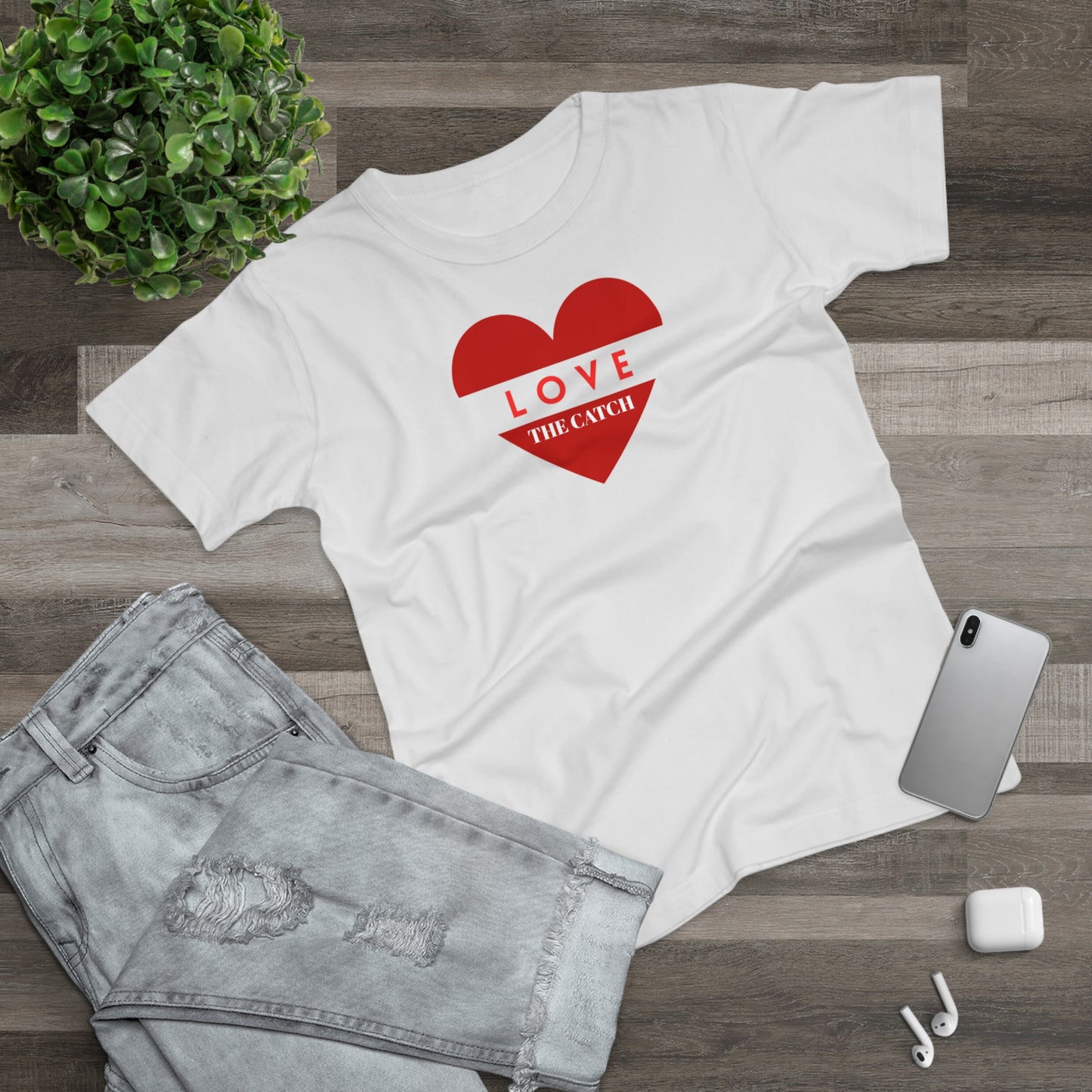 Love Catch Heart Women's T-Shirt