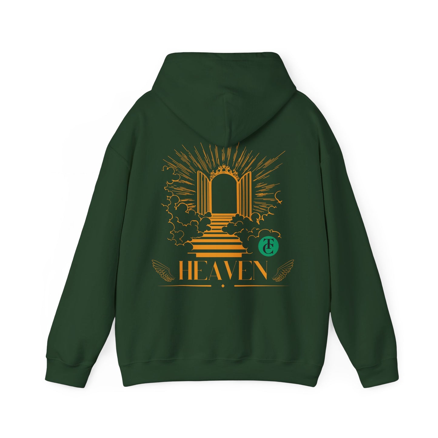 Heavenly Black Hoodie, Cozy Sweatshirt for All Seasons, Gift for Friends, Comfortable Layering, Casual Streetwear - THE CATCH
