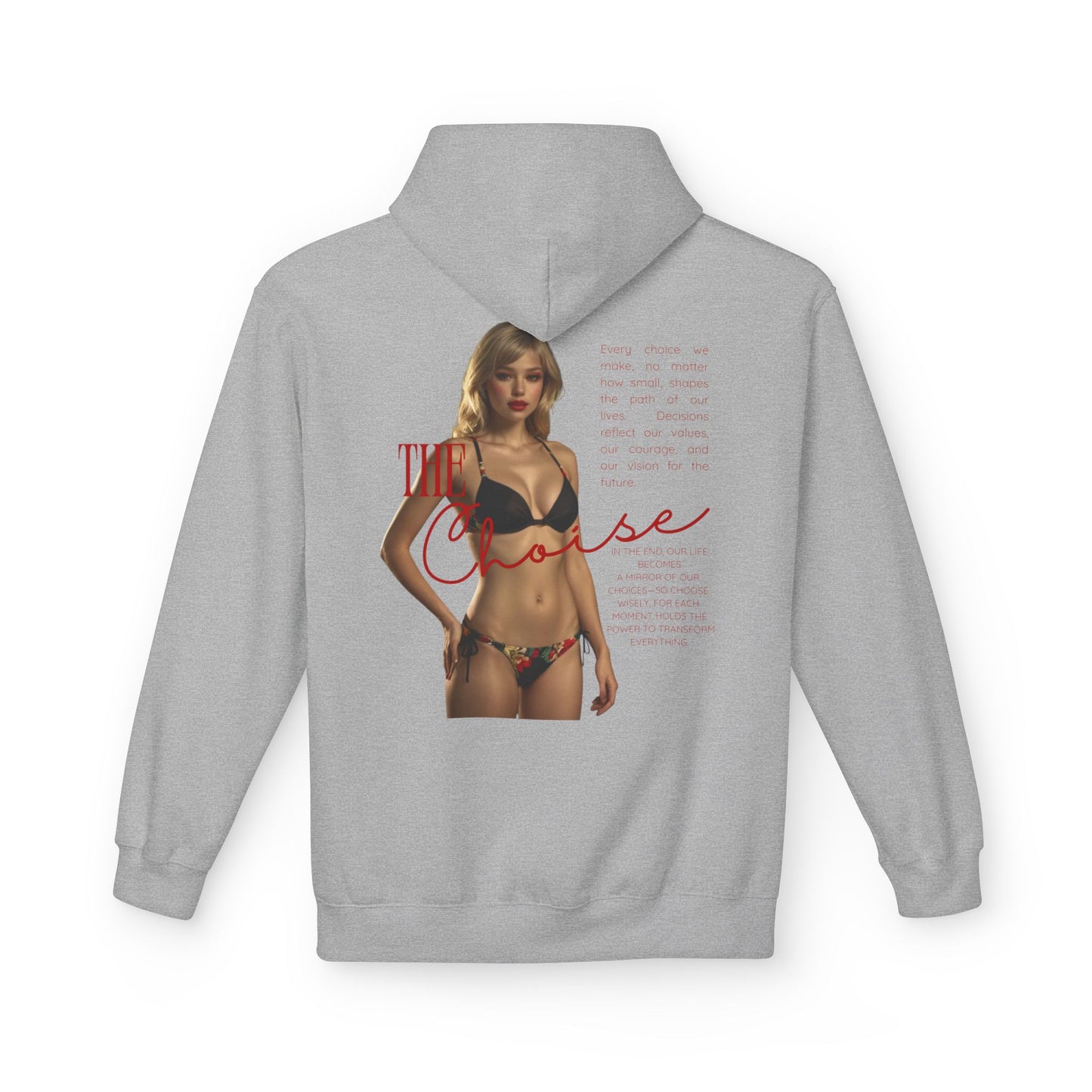Stylish Fleece Hoodie with Unique Design, Cozy Streetwear, Gift for Him or Her, Casual Fashion, Perfect for Everyday Wear - THE CATCH