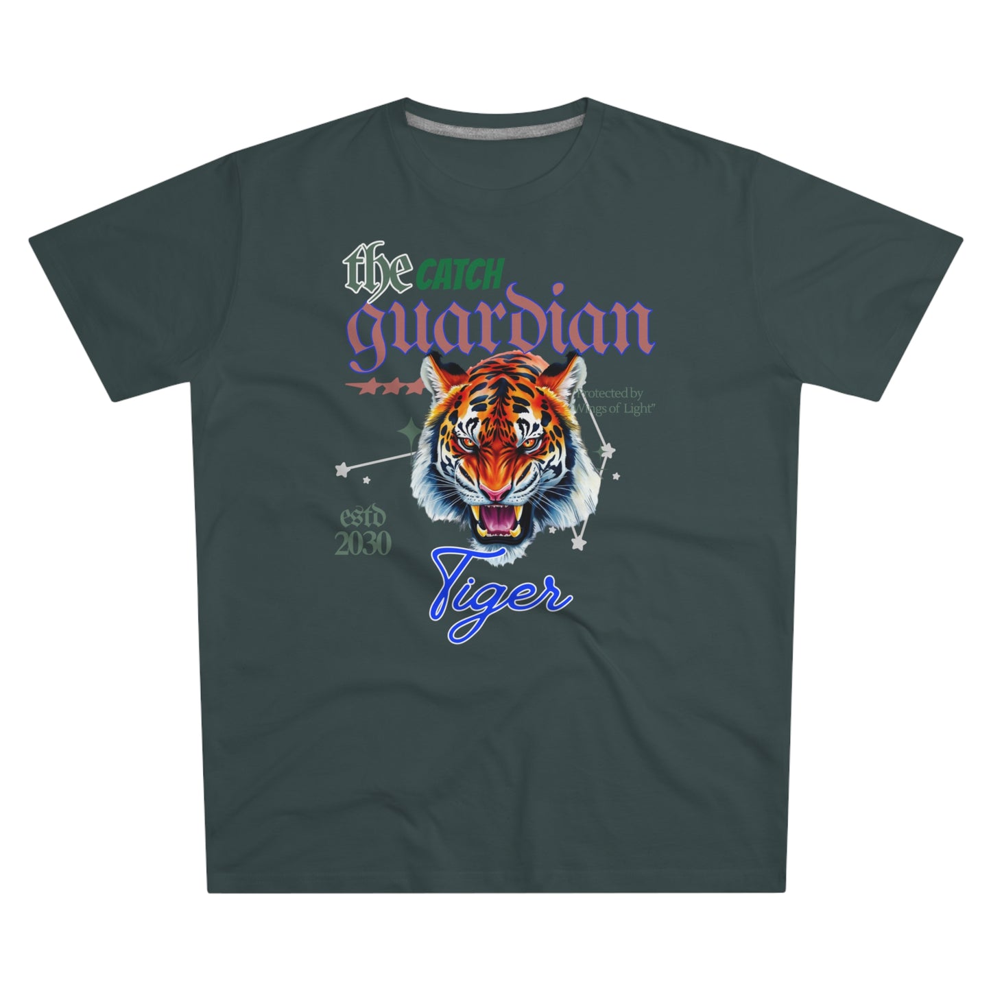 Men's Modern-fit Tiger Graphic Tee - The Catch Guardian 2030 - THE CATCH
