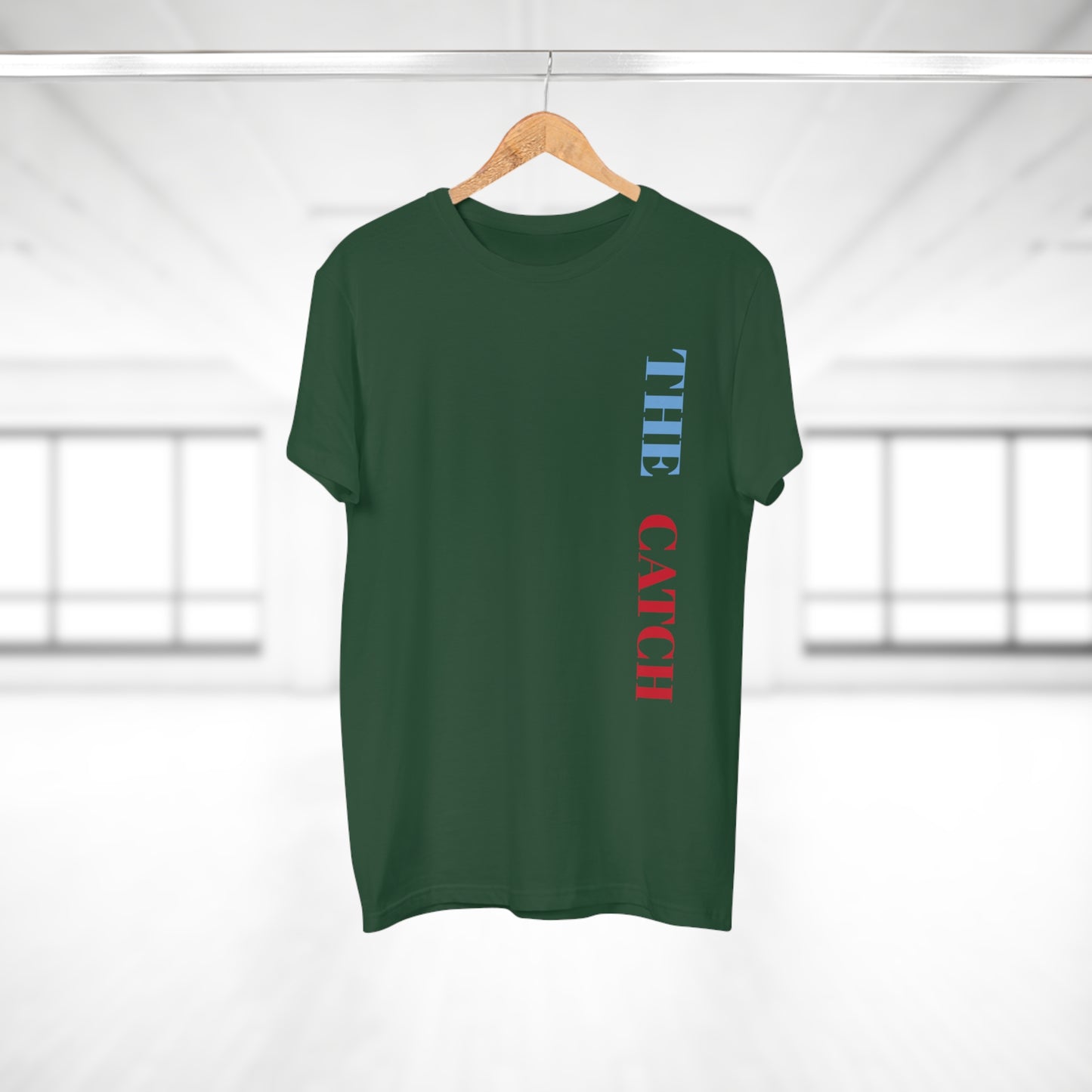 Men's Graphic T-Shirt - 'The Catch' Fallen Angel Design