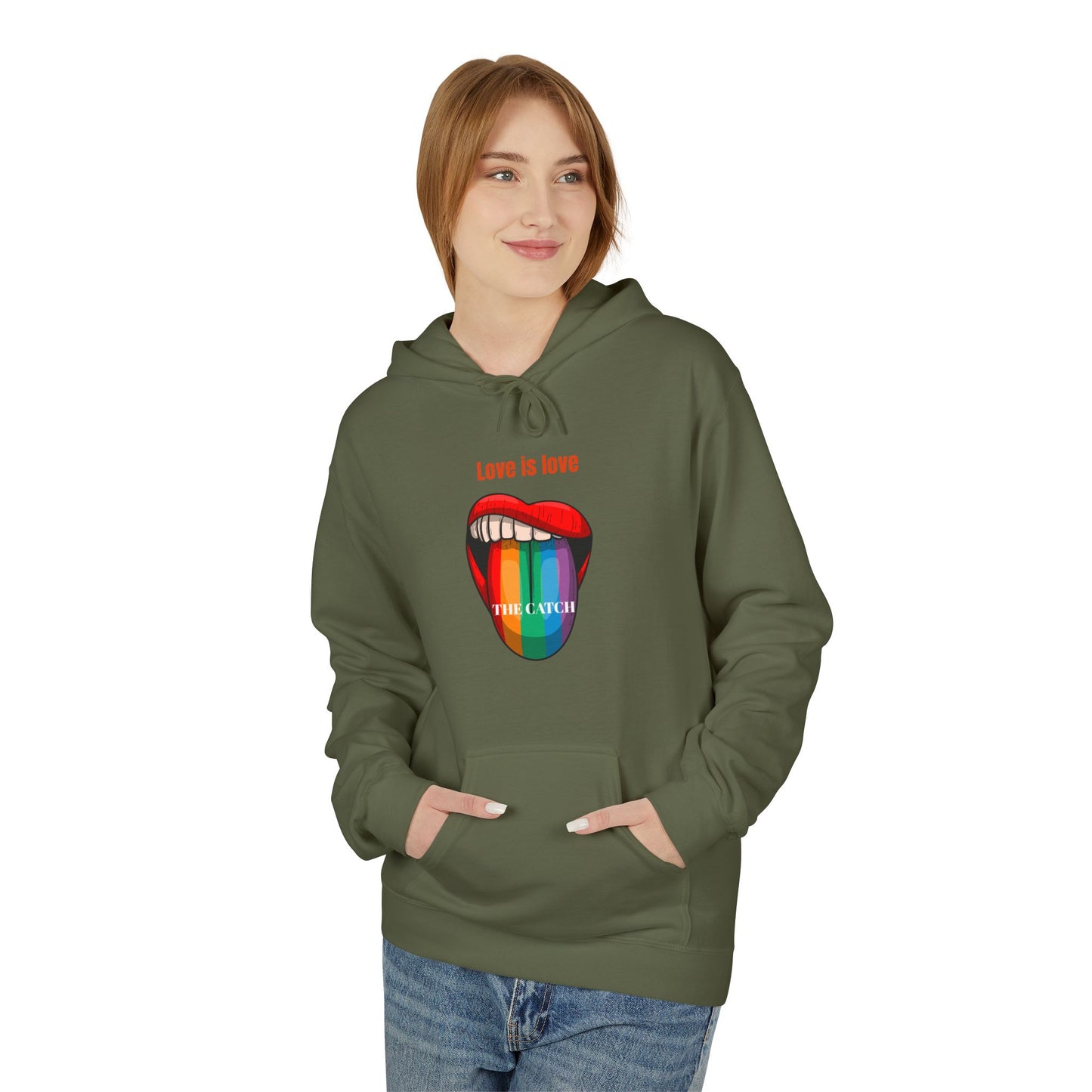 Love is Love Pride Hoodie | Midweight Fleece - THE CATCH