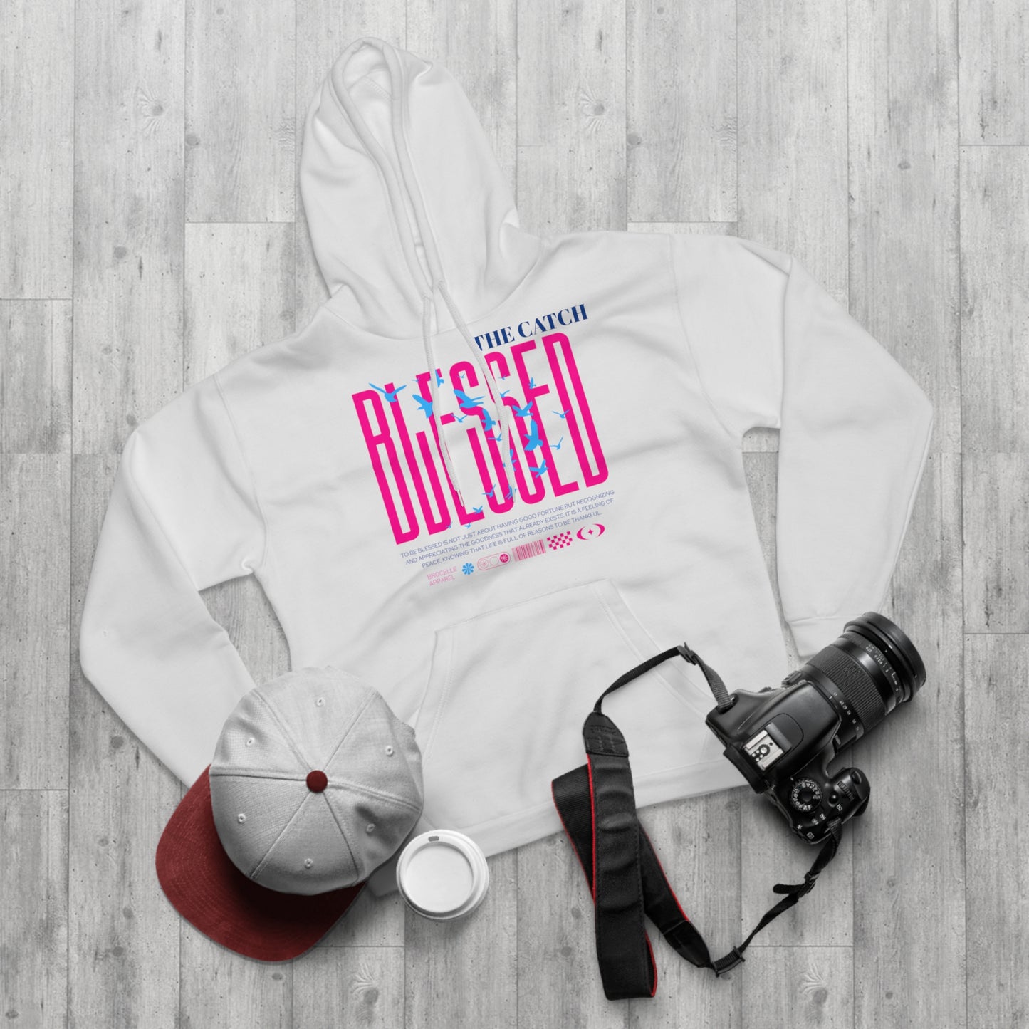 Blessed Pullover Hoodie - Comfy Spiritual Wear for Everyday Inspiration