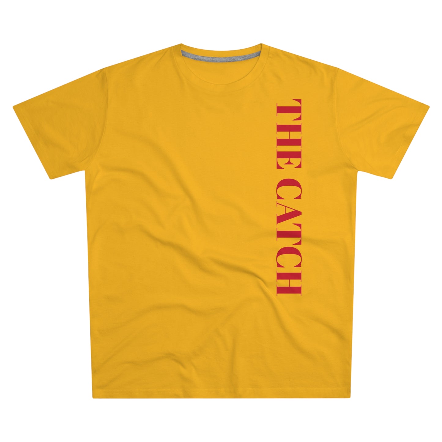 Men's Modern-fit Tee - 'The Catch' Graphic Tee with 'Reincarnation' Design