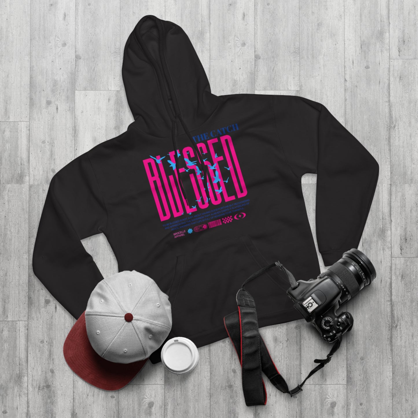 Blessed Pullover Hoodie - Comfy Spiritual Wear for Everyday Inspiration