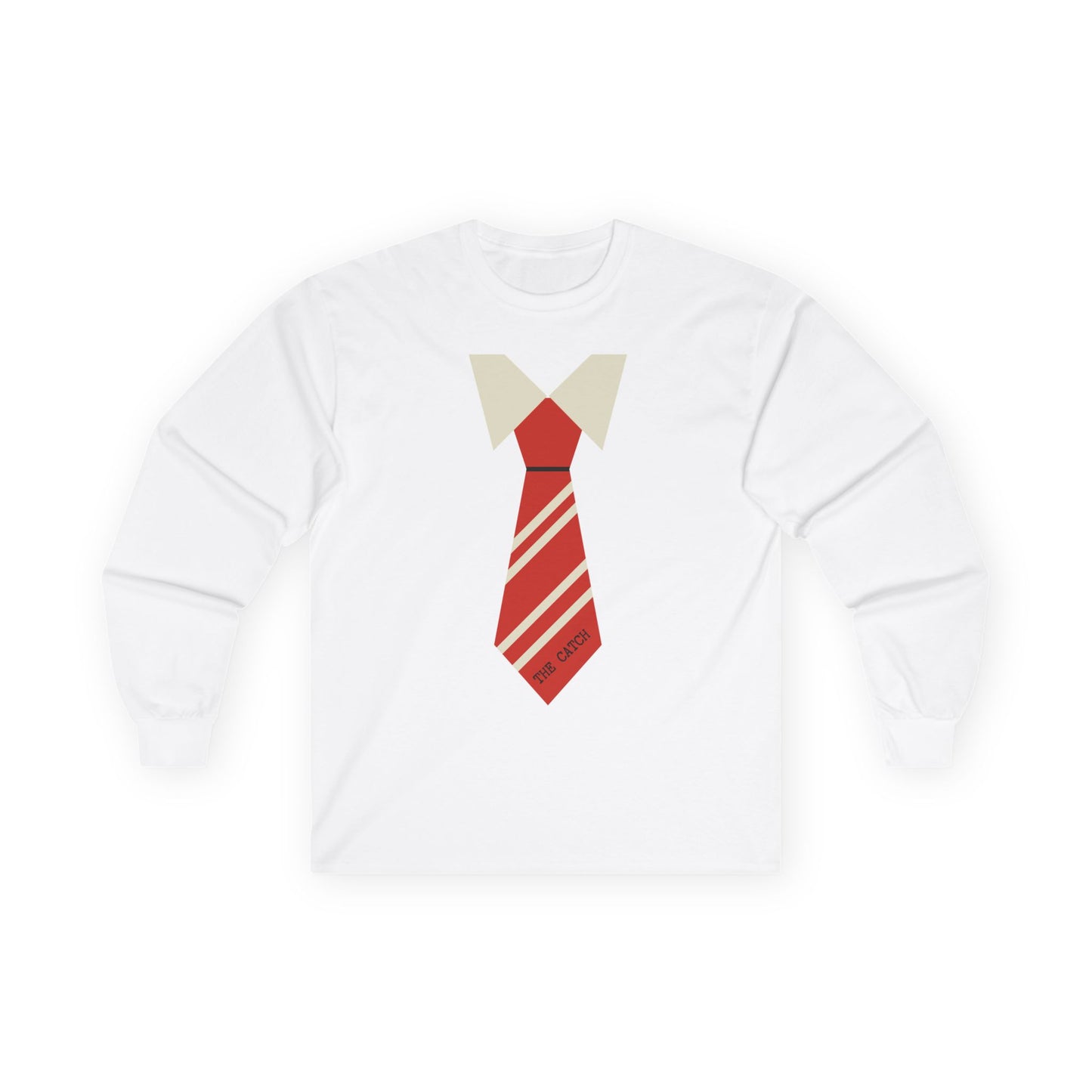 Funny Graphic Long Sleeve Tee - 'Tie One On'