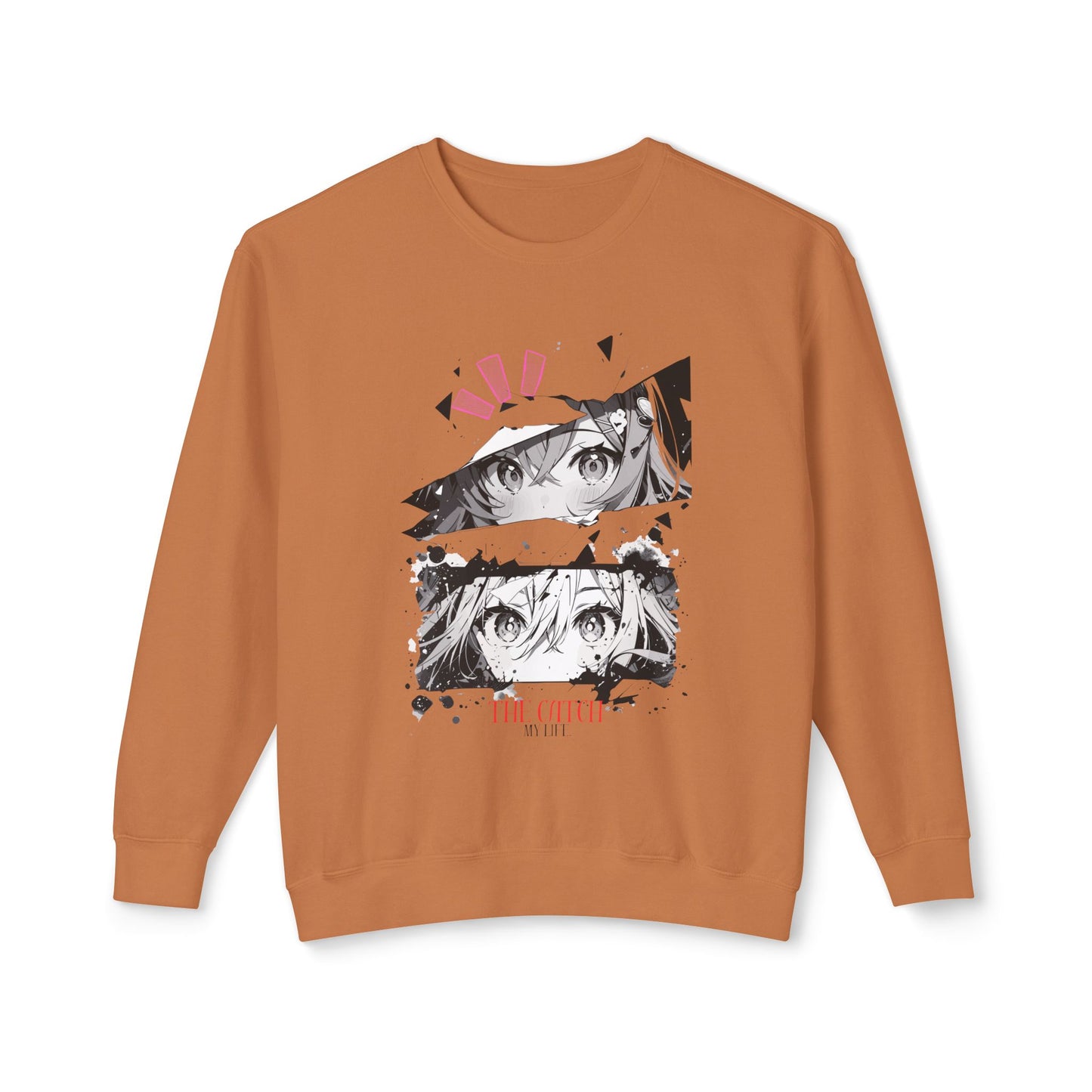Anime Graphic Women's Lightweight Crewneck Sweatshirt - Perfect Gift for Fans