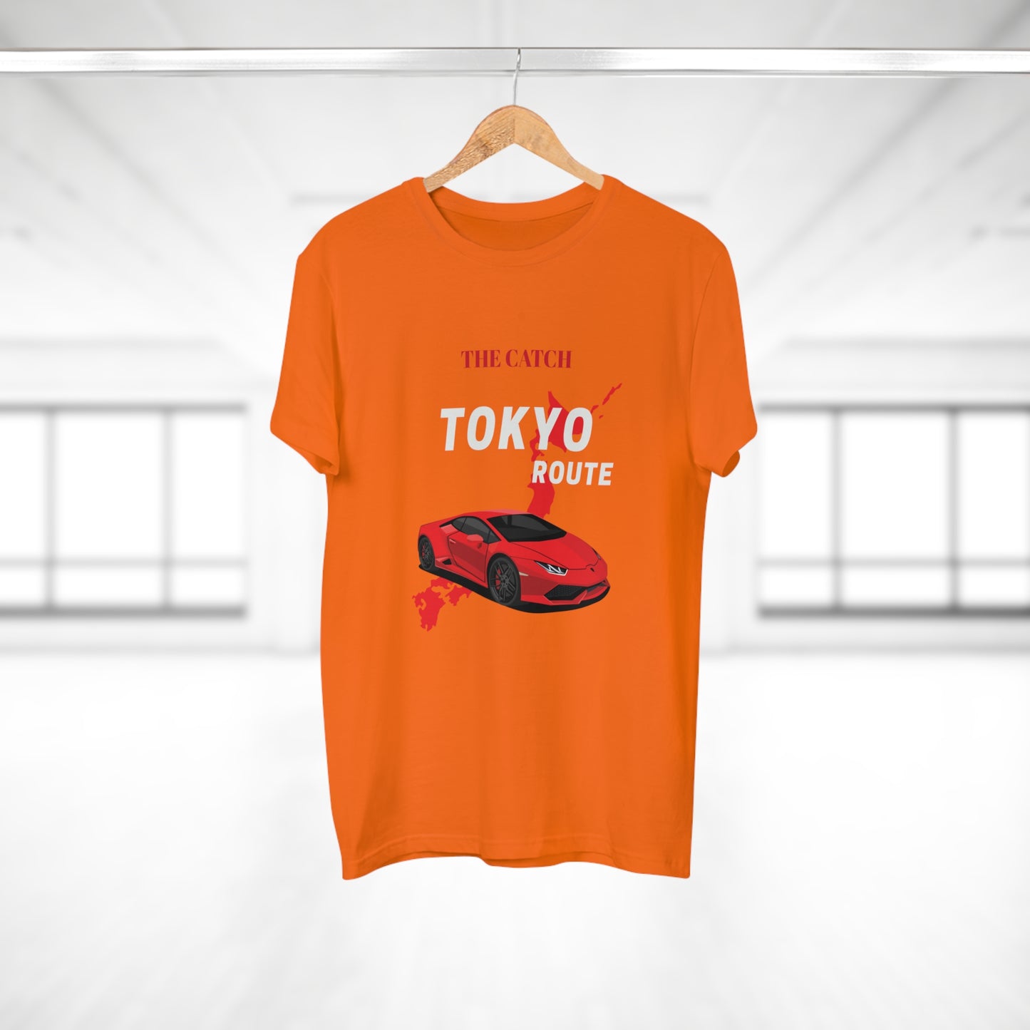 Tokyo Route Men's T-Shirt - Stylish Auto Enthusiast Tee