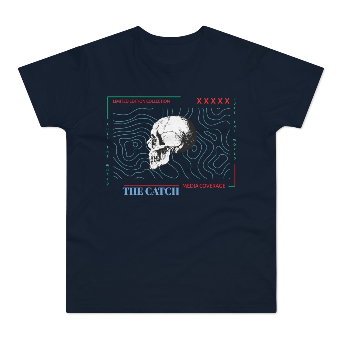 Limited Edition Skull Graphic Men's T-Shirt - The Catch Media Coverage