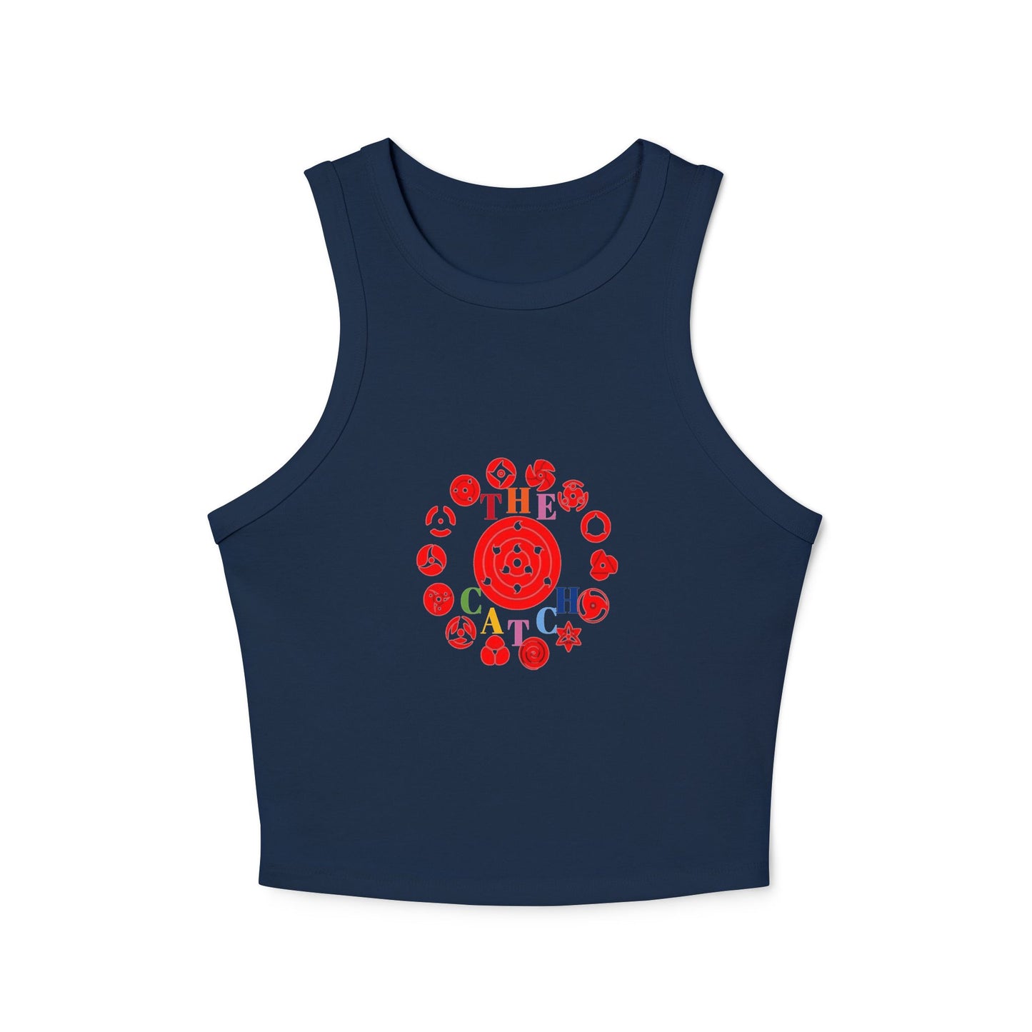 Women's Micro Rib Racer Tank Top - THE CATCH