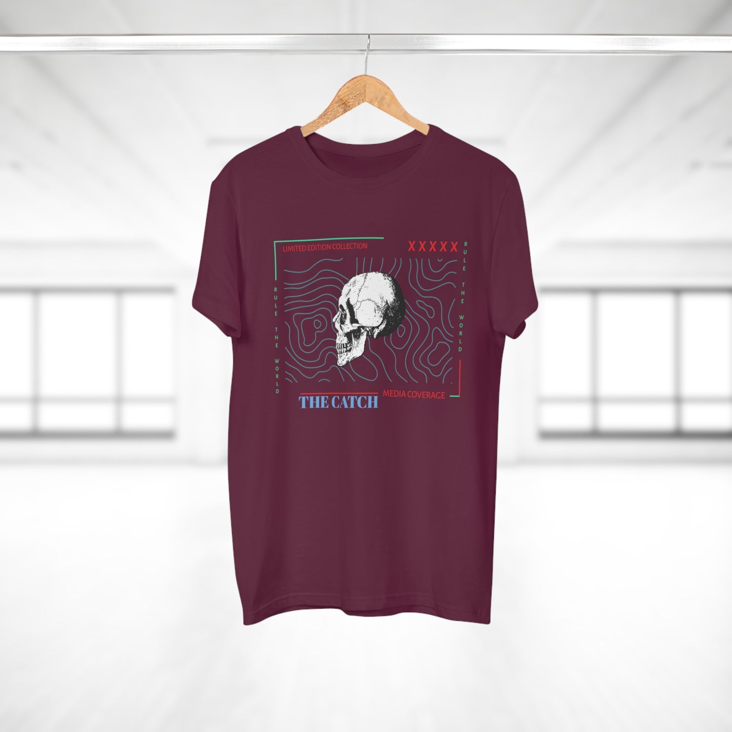 Limited Edition Skull Graphic Men's T-Shirt - The Catch Media Coverage