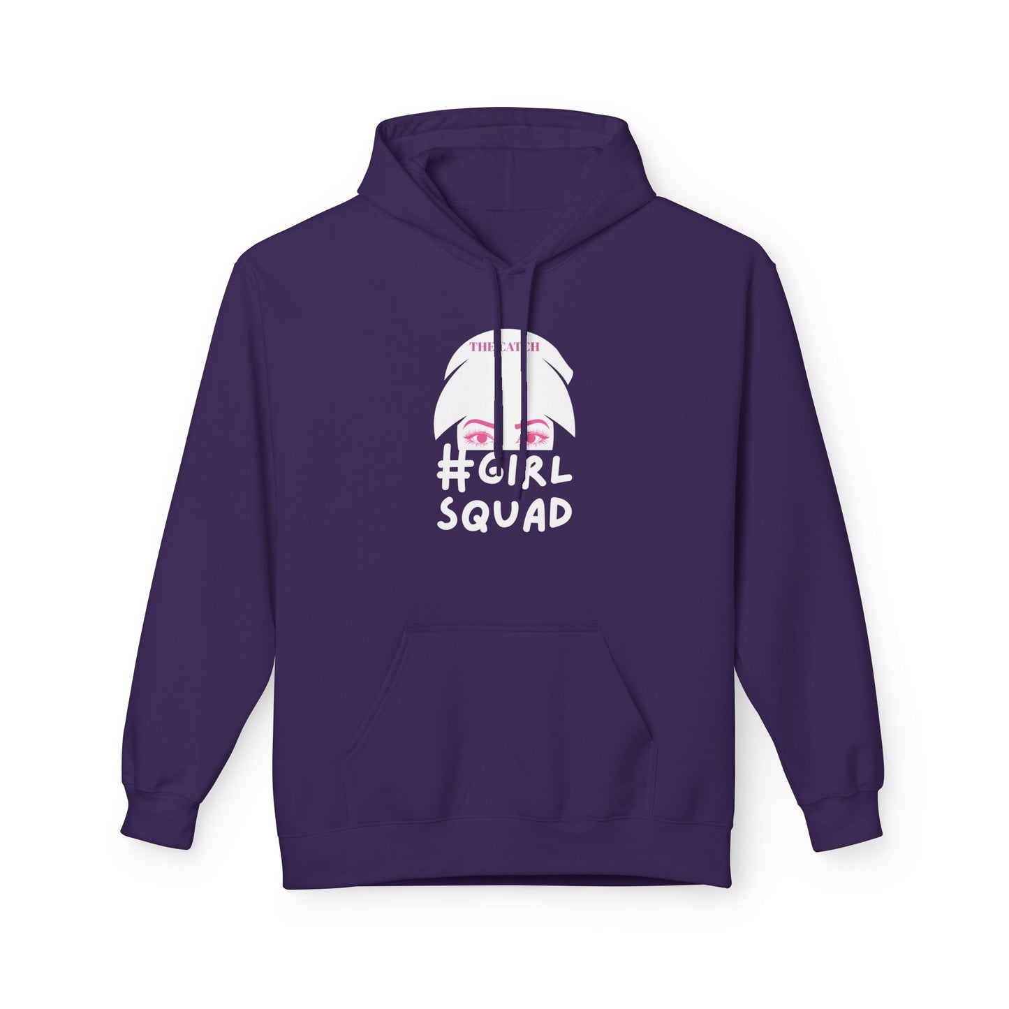 #GirlSquad Softstyle Fleece Hoodie – Perfect for Friends' Gatherings & Cozy Days