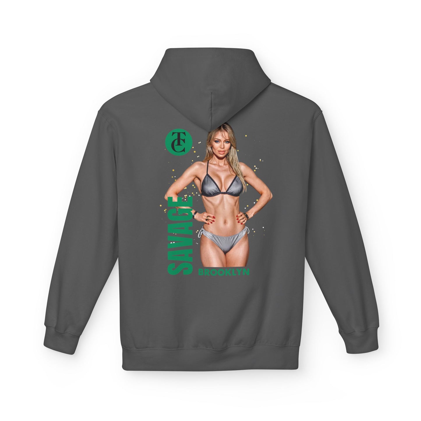 Savage Brooklyn Midweight Fleece Hoodie - Casual Streetwear Fashion