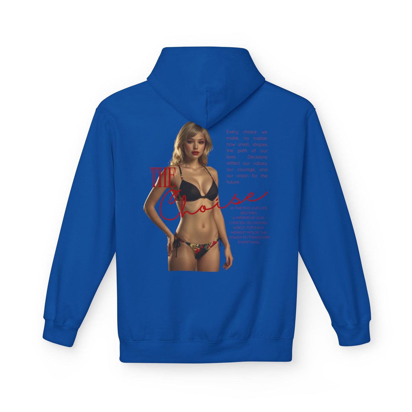 Stylish Fleece Hoodie with Unique Design, Cozy Streetwear, Gift for Him or Her, Casual Fashion, Perfect for Everyday Wear