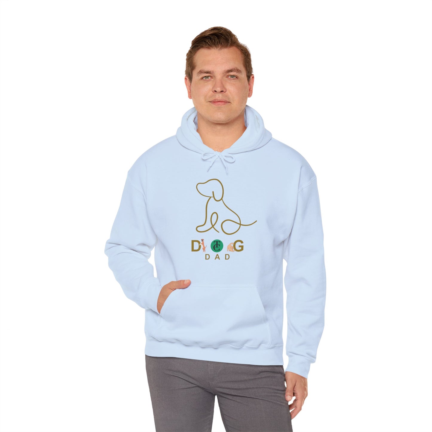 Dog Dad Hoodie - Cozy Gift for Pet Lovers, Casual Wear, Dog Enthusiast Apparel, Father's Day, Birthday Gift