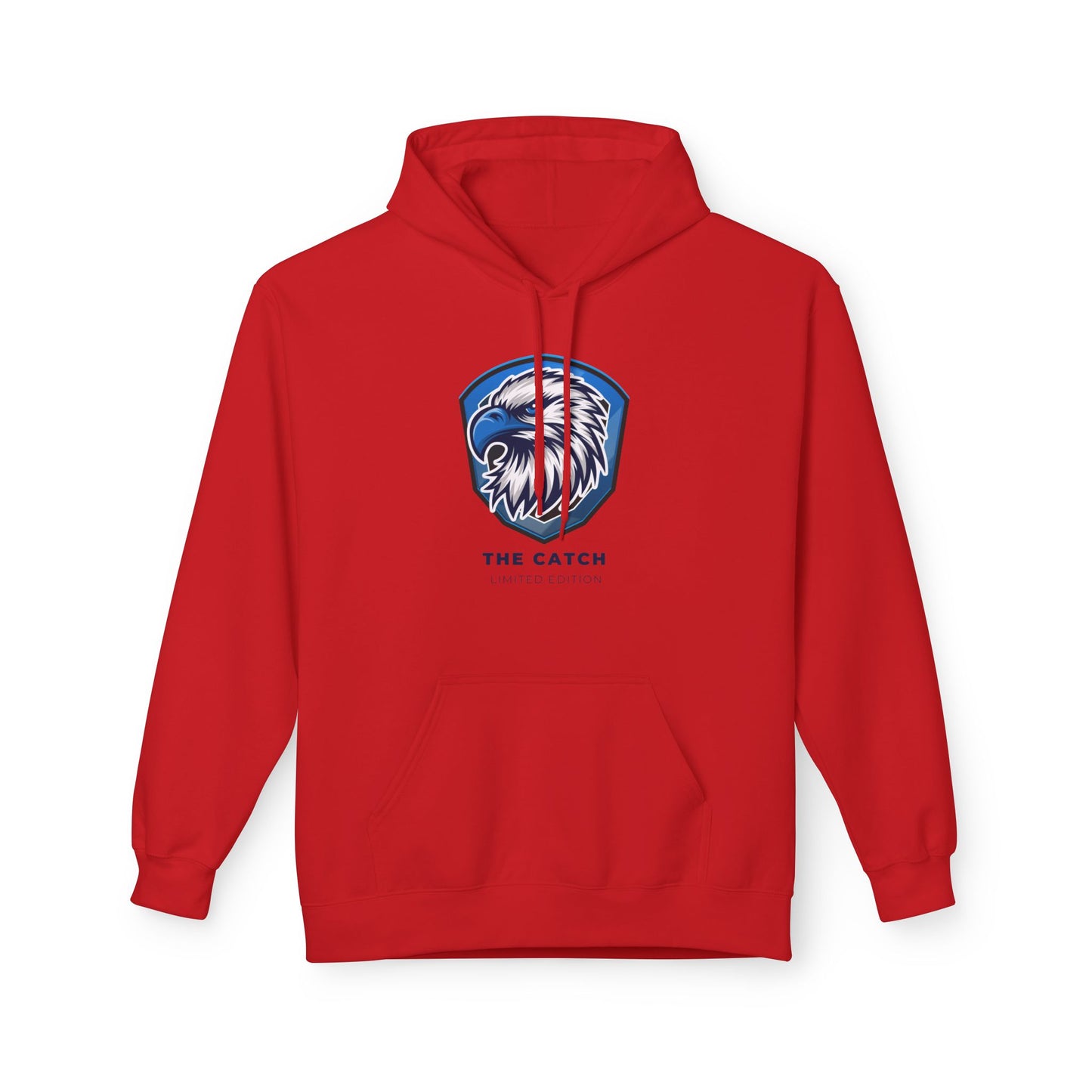 Eagle Graphic Fleece Hoodie - Warm, Stylish, Perfect for Outdoors, Gifts for Nature Lovers, Adventure Apparels, Casual Wear - THE CATCH