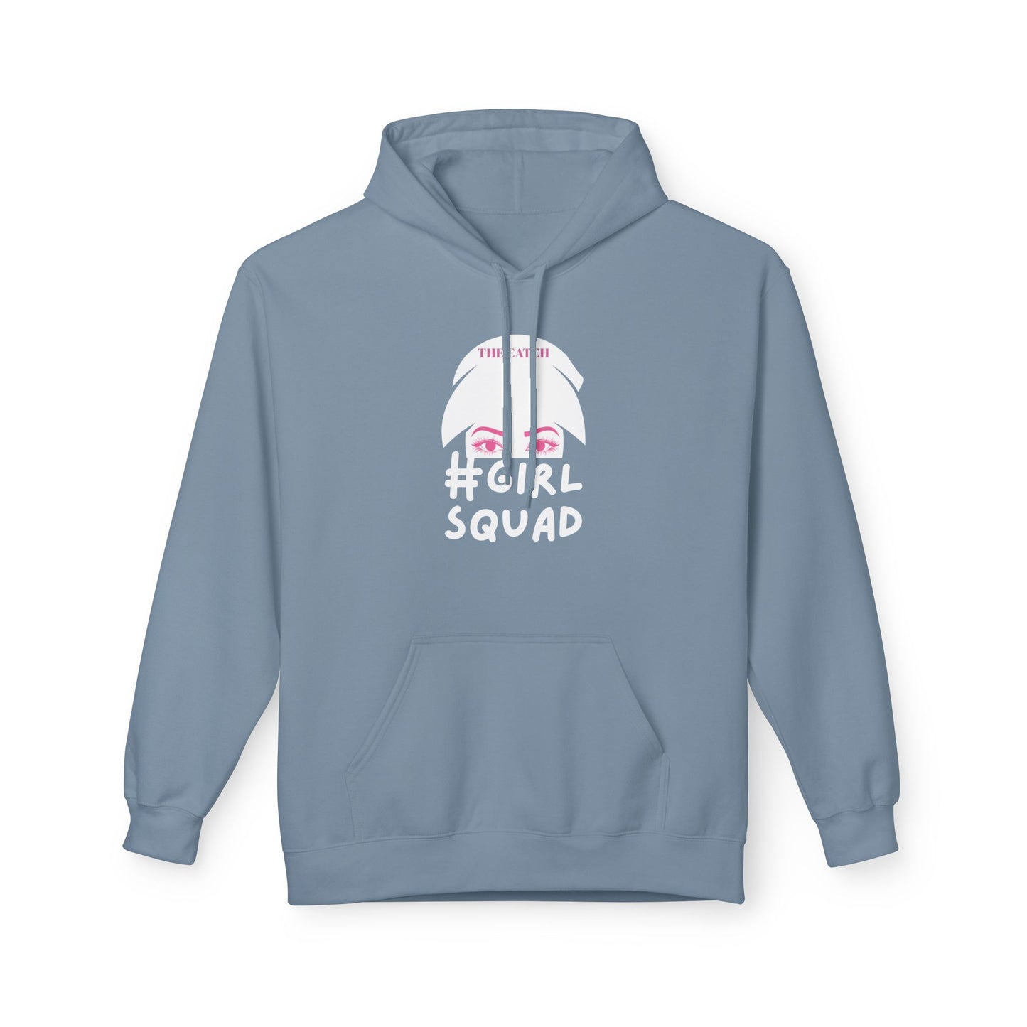#GirlSquad Softstyle Fleece Hoodie – Perfect for Friends' Gatherings & Cozy Days